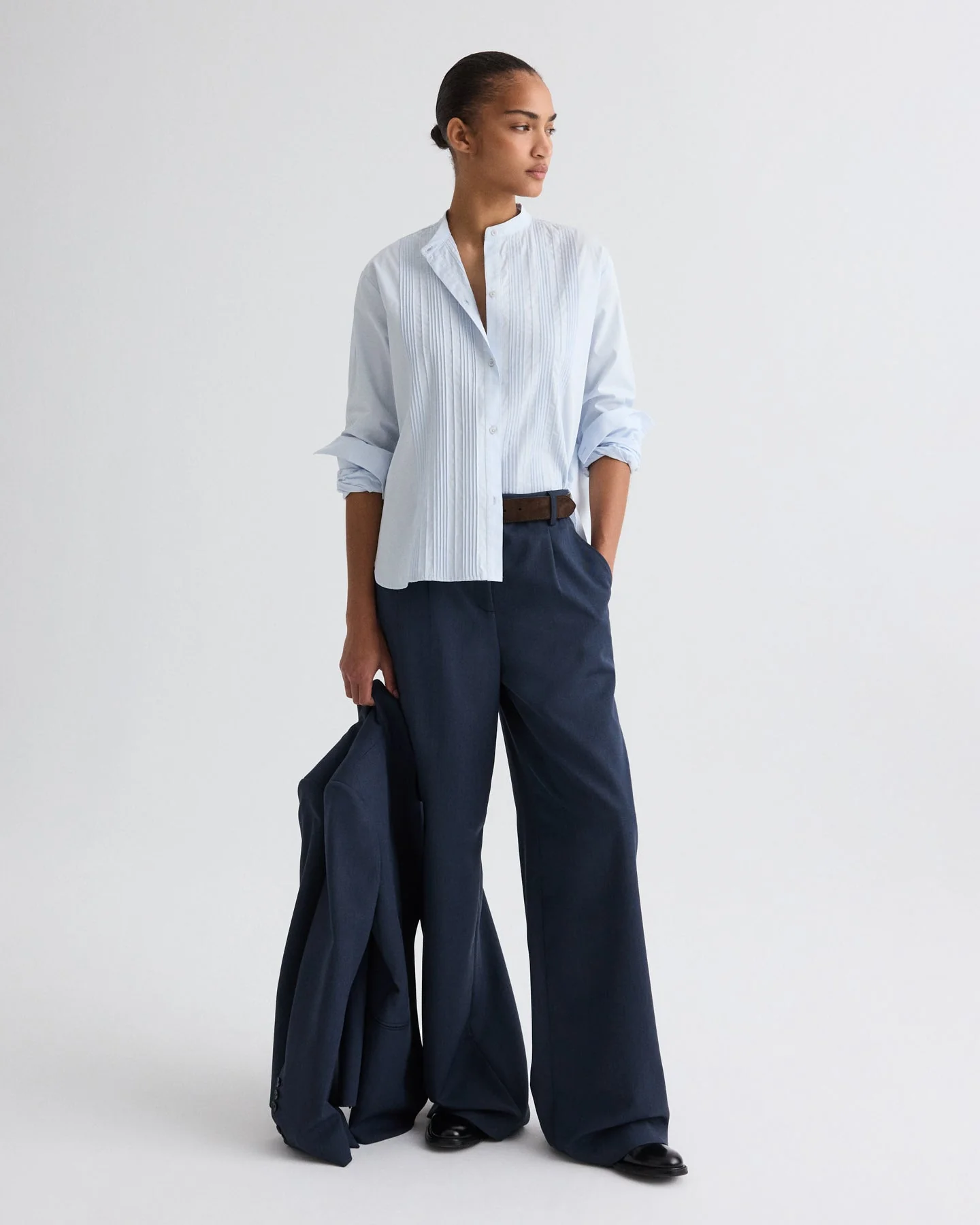 TWP - Painter Shirt in Compact Poplin - Image 2