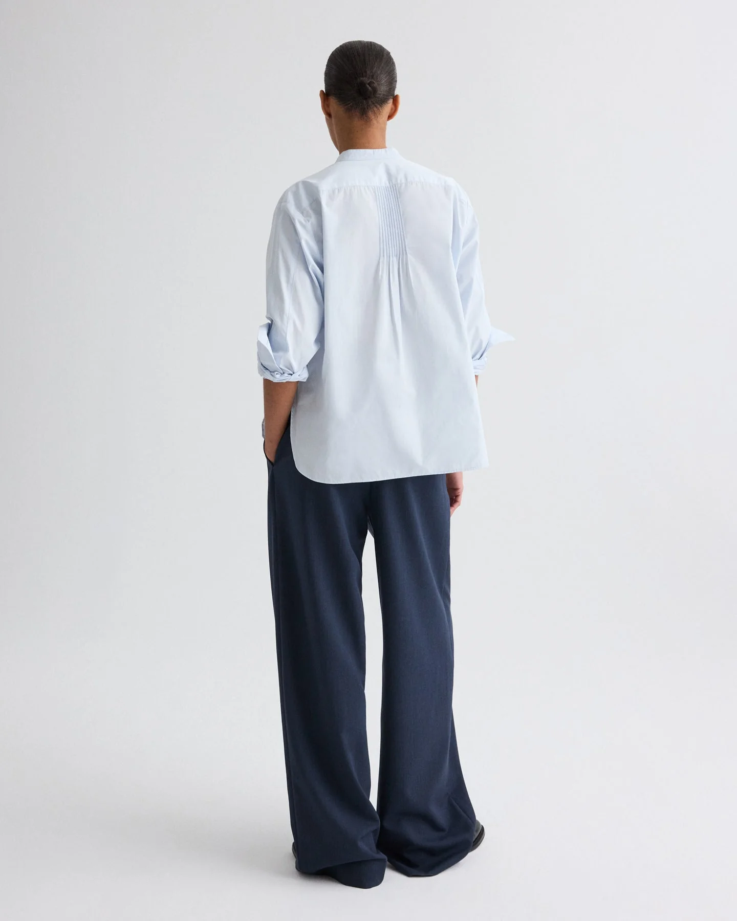 TWP - Painter Shirt in Compact Poplin - Image 5