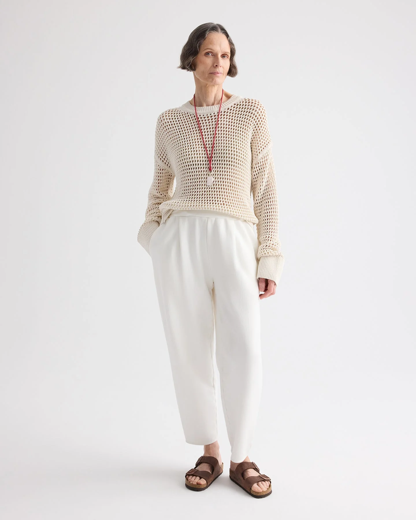 TWP - Pleated Sweatpant in Lightweight Sweatshirt