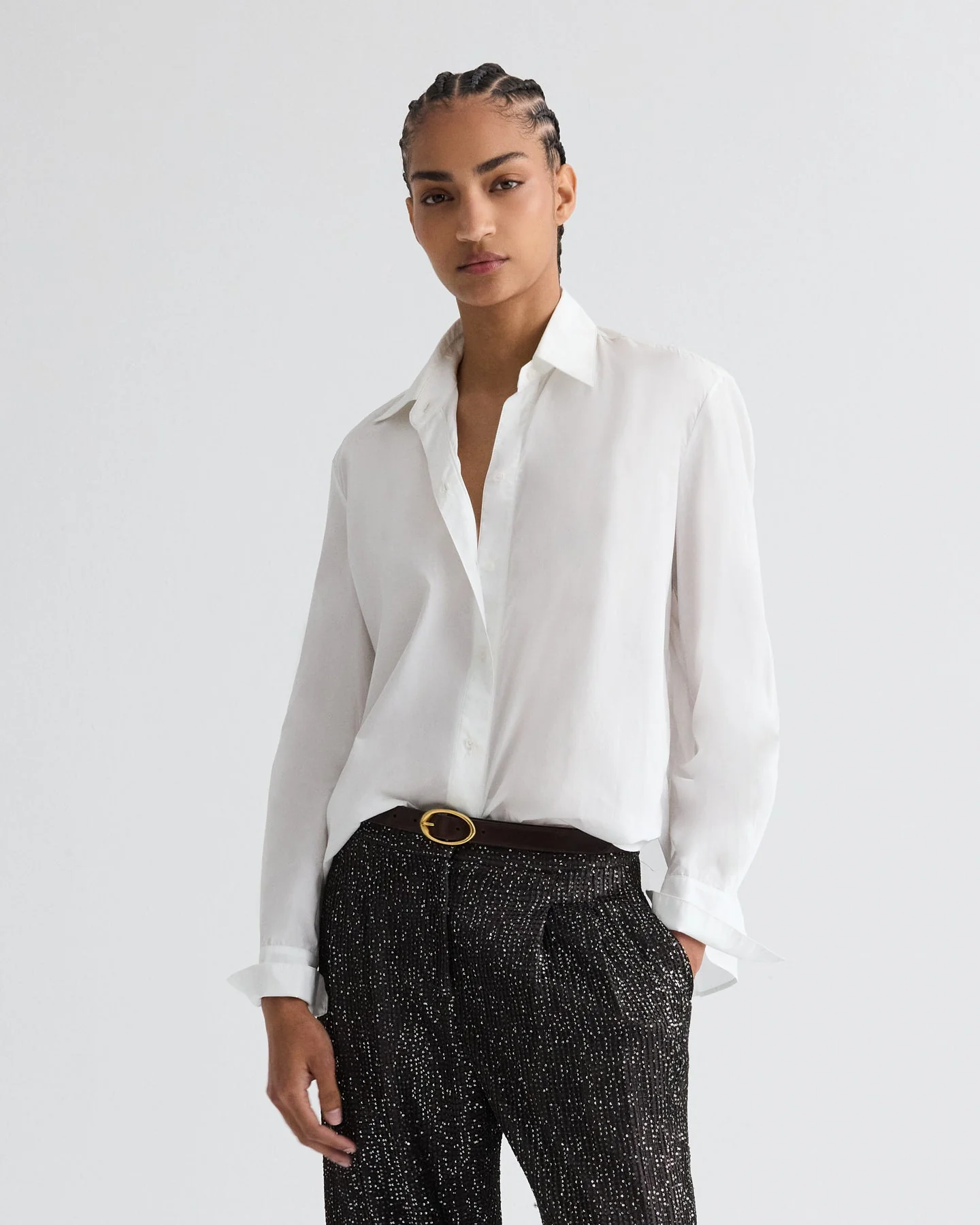 TWP - Possetti Top in Superfine Cotton Shirting - Image 2