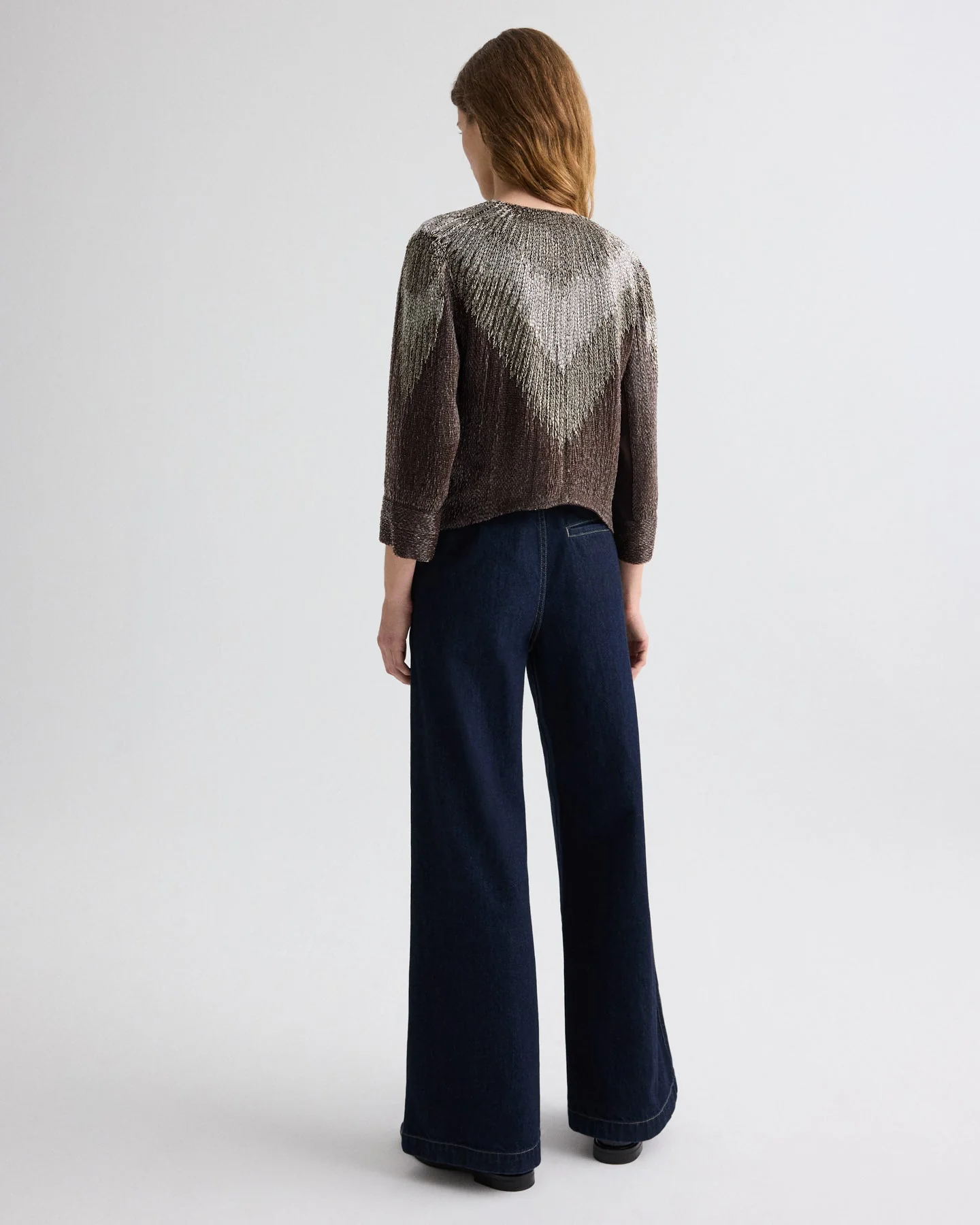 TWP - She Talks to Angels Jacket in Bugle Beads - Image 5