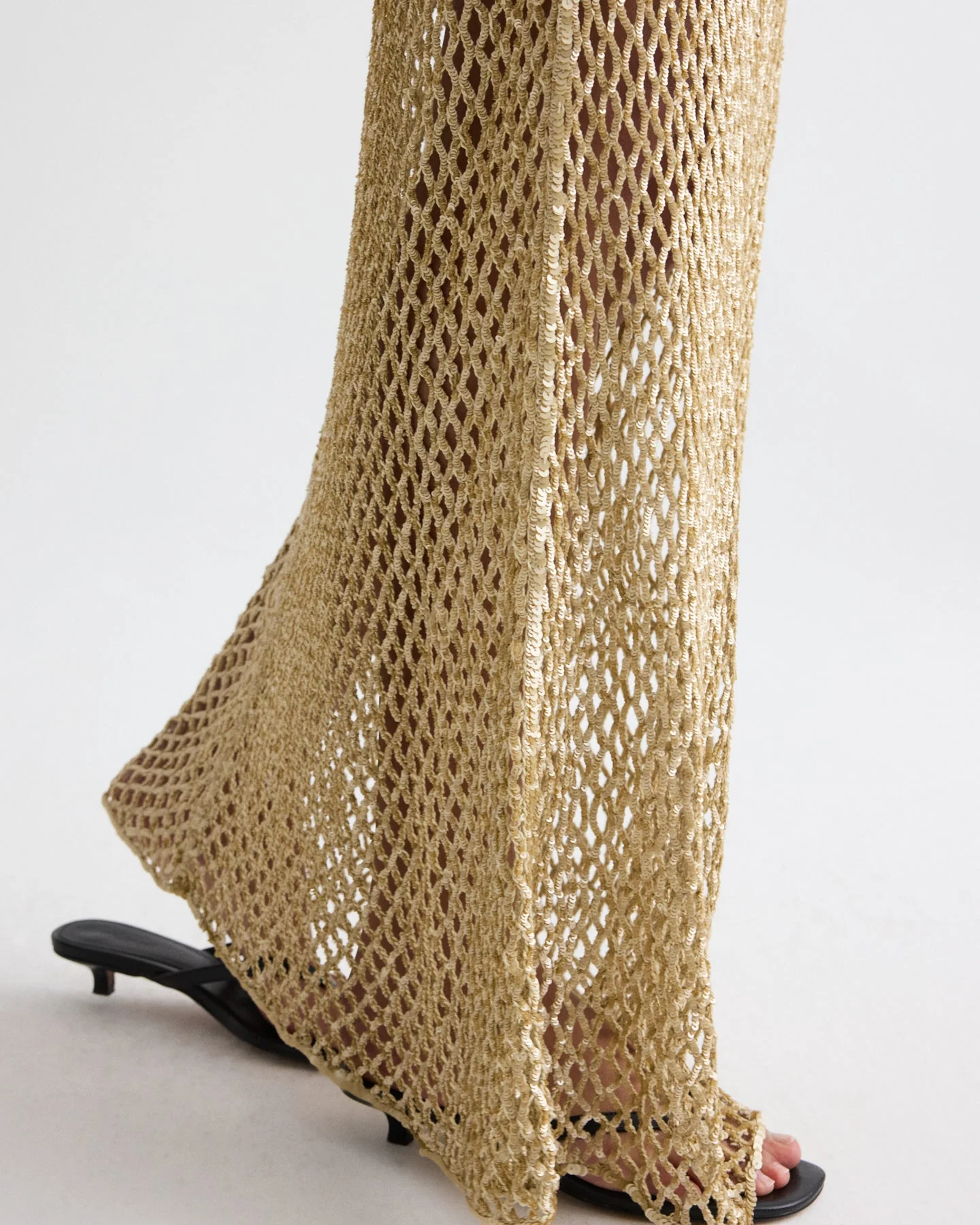 TWP - Sheer Intent Skirt in Sequin Netting - Image 4