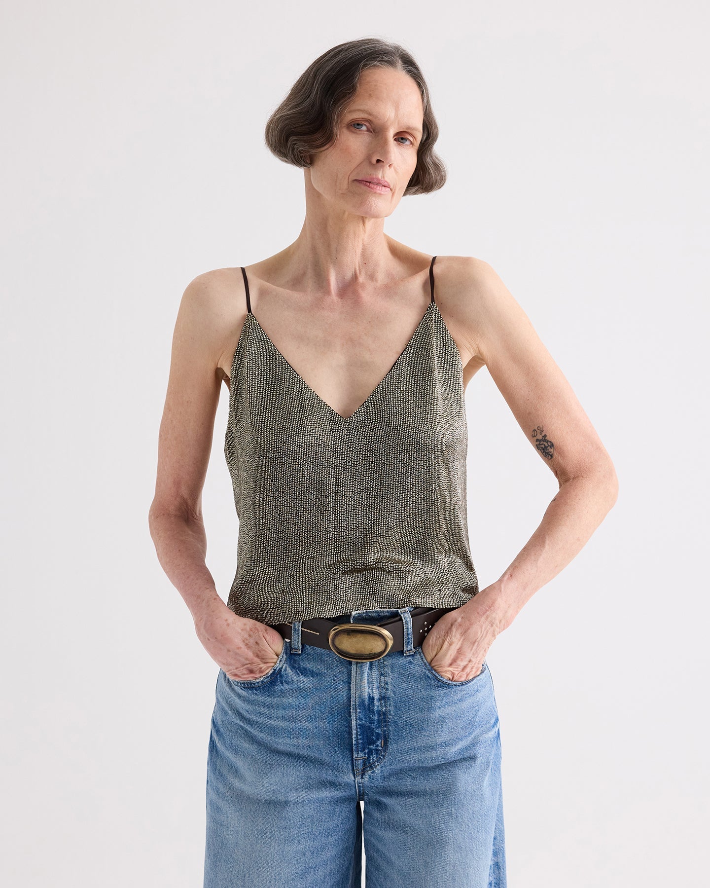 TWP - Simple Cami Top in Bugles and Seedbeads