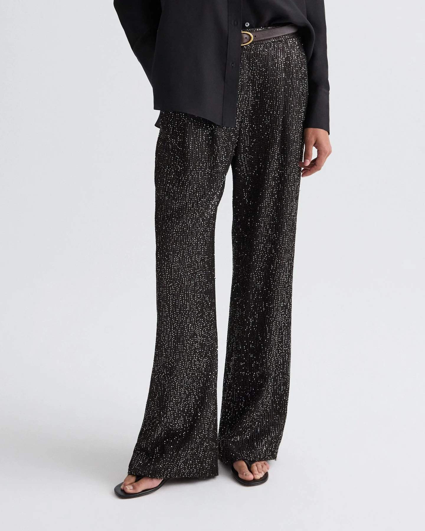 TWP - Sulli Pant in Mini Sequin Netting - Image 2