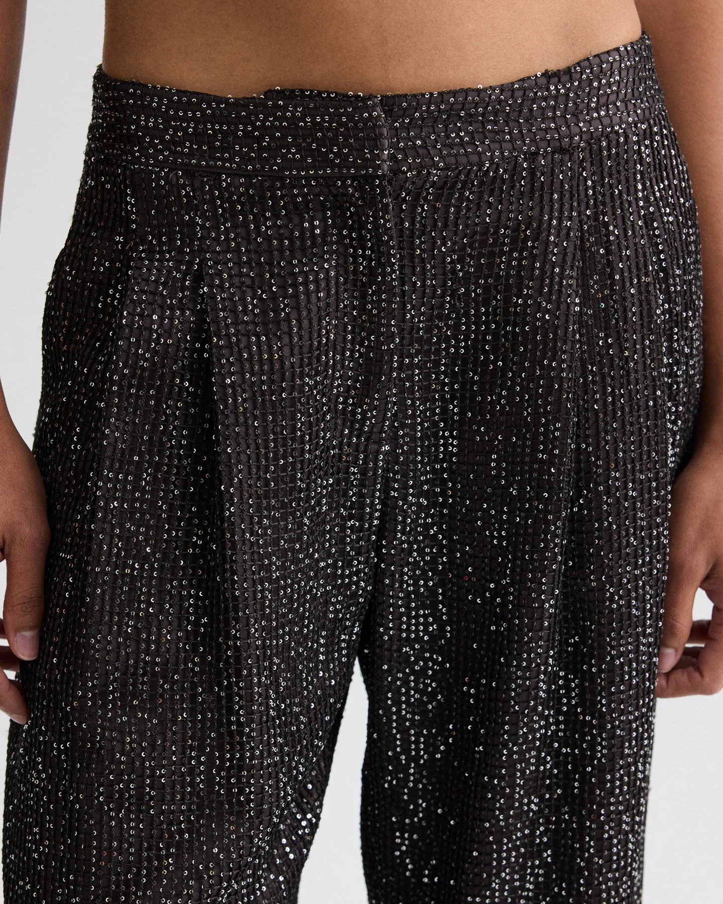 TWP - Sulli Pant in Mini Sequin Netting - Image 3