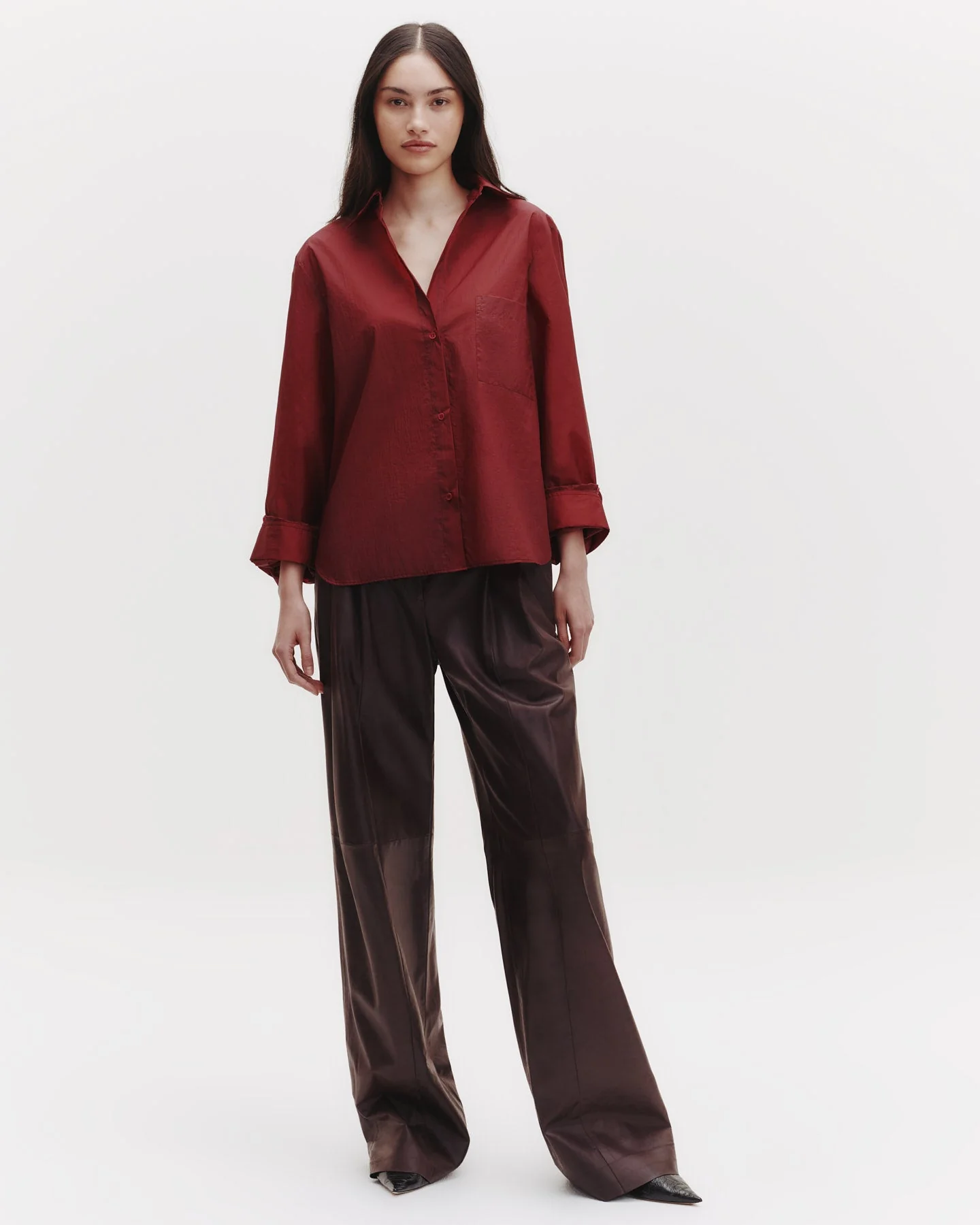 TWP - Sulli Pant in Paper Leather - Image 5