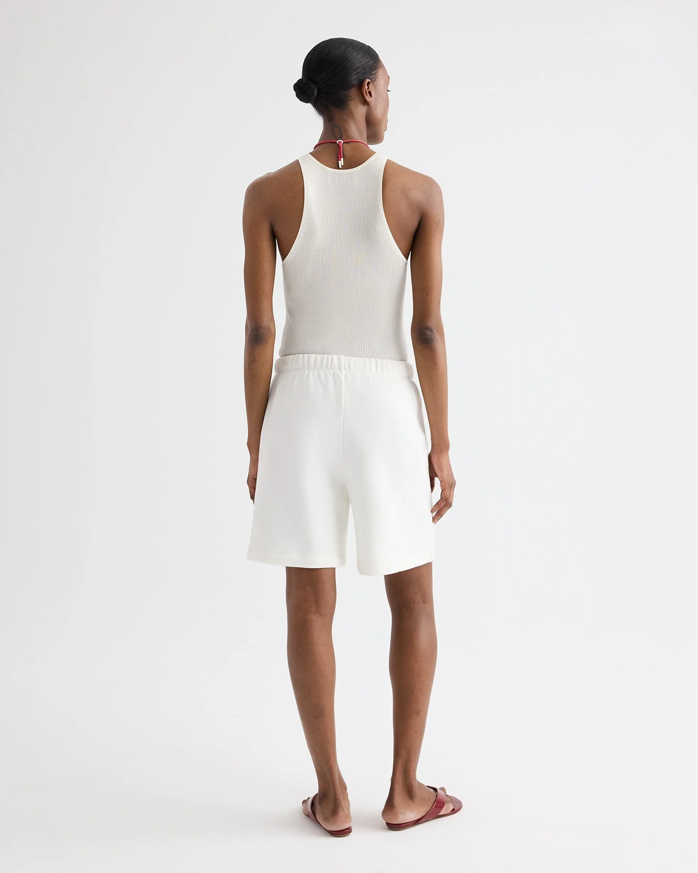 TWP - Sweatshort in Lightweight Sweatshirt - Image 4