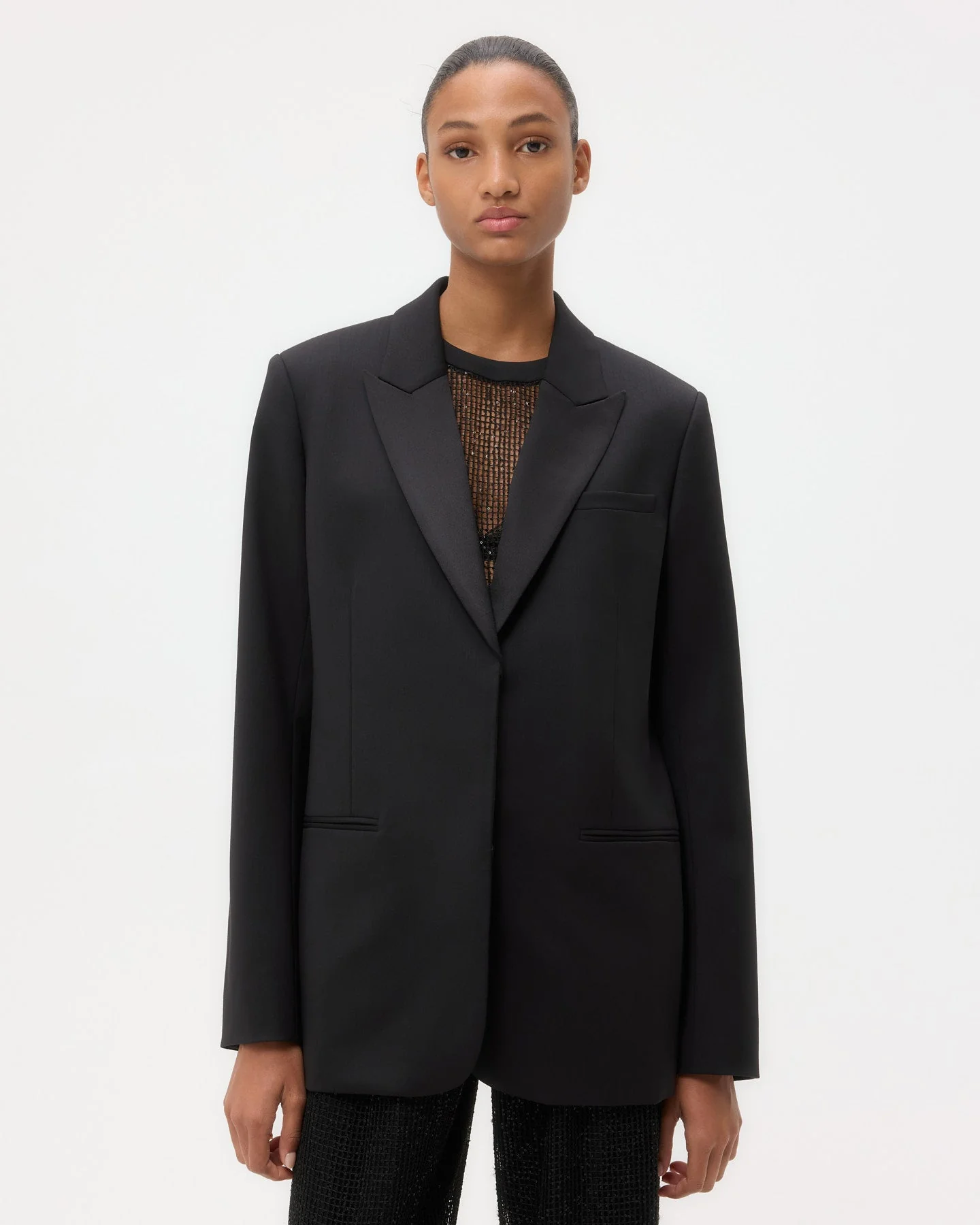 TWP - Sweet Pea Blazer with Tux in Tux Wool Suiting