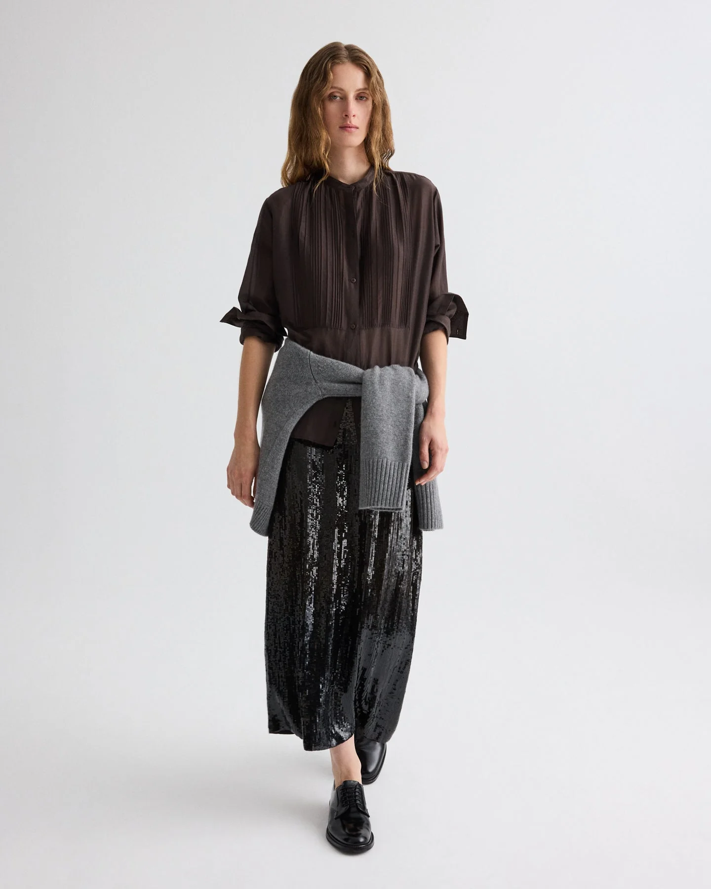 TWP - Sylkie Skirt in Fishscale Sequins - Image 3