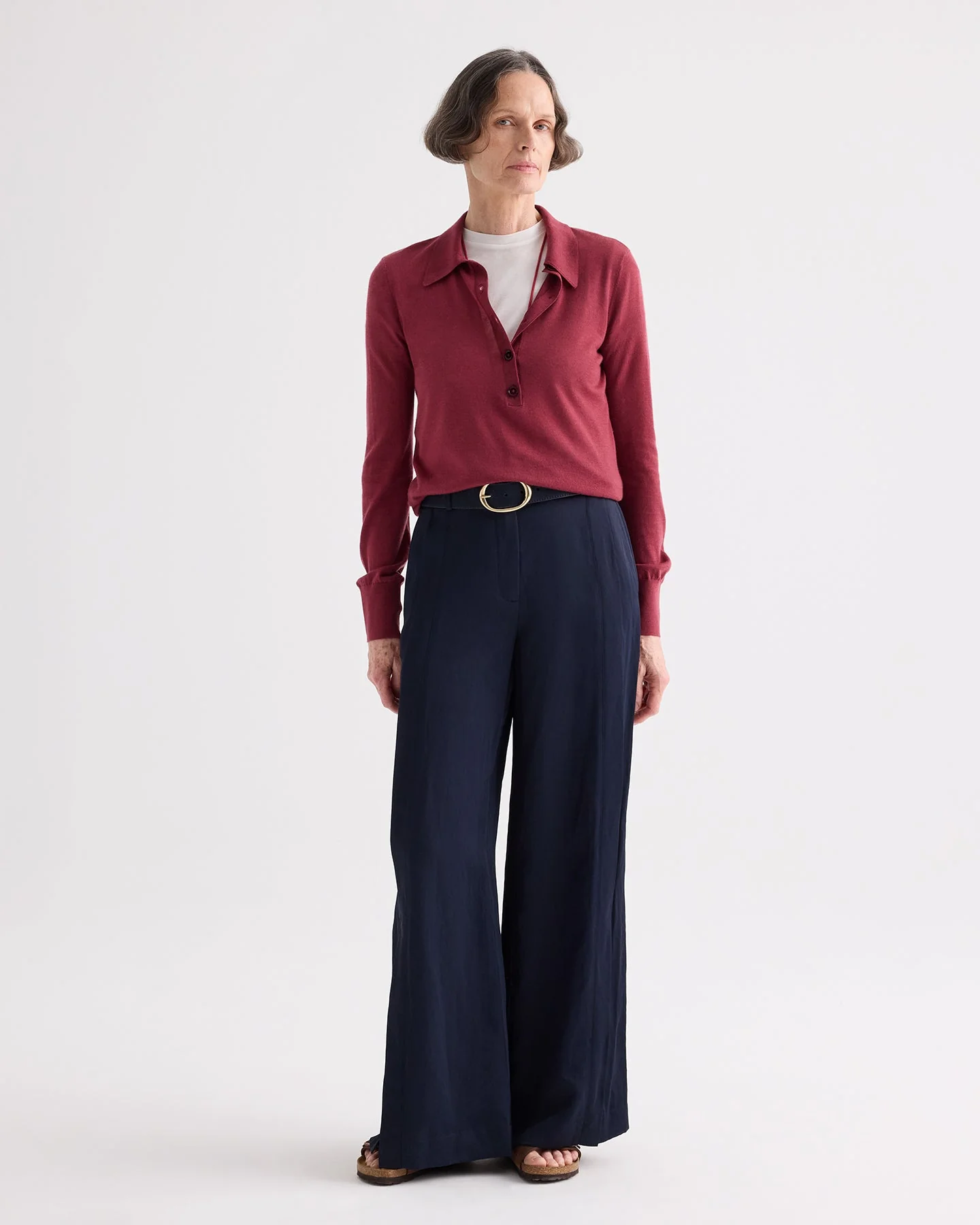 TWP - Taite Pant in Coated Viscose Linen - Image 4