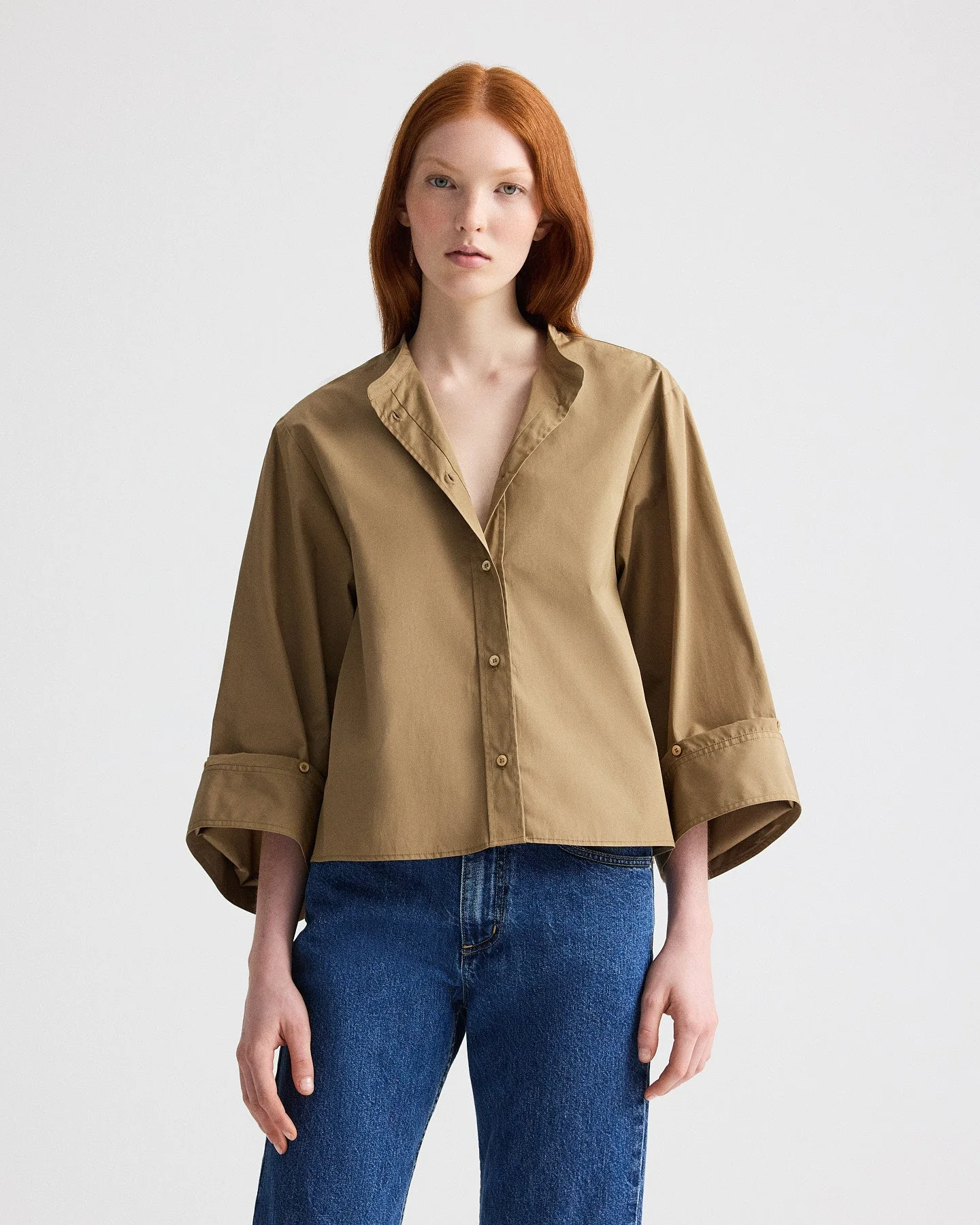TWP - The Beau Shirt in Cotton Shirting