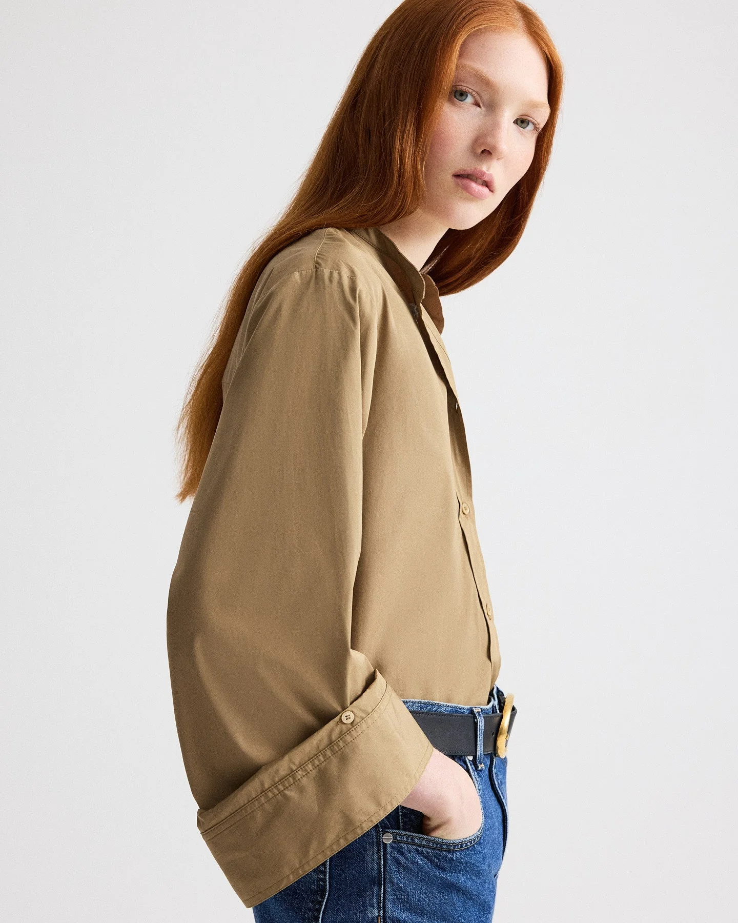 TWP - The Beau Shirt in Cotton Shirting - Image 2