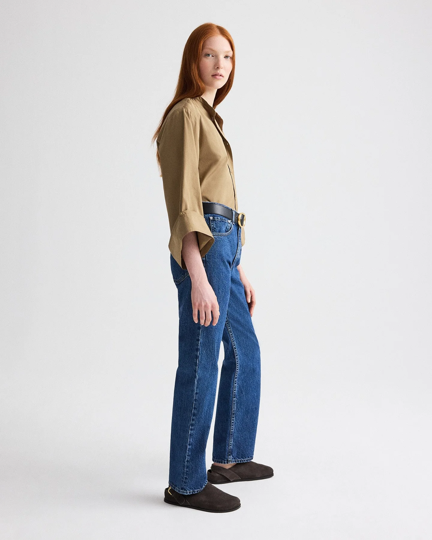 TWP - The Beau Shirt in Cotton Shirting - Image 4