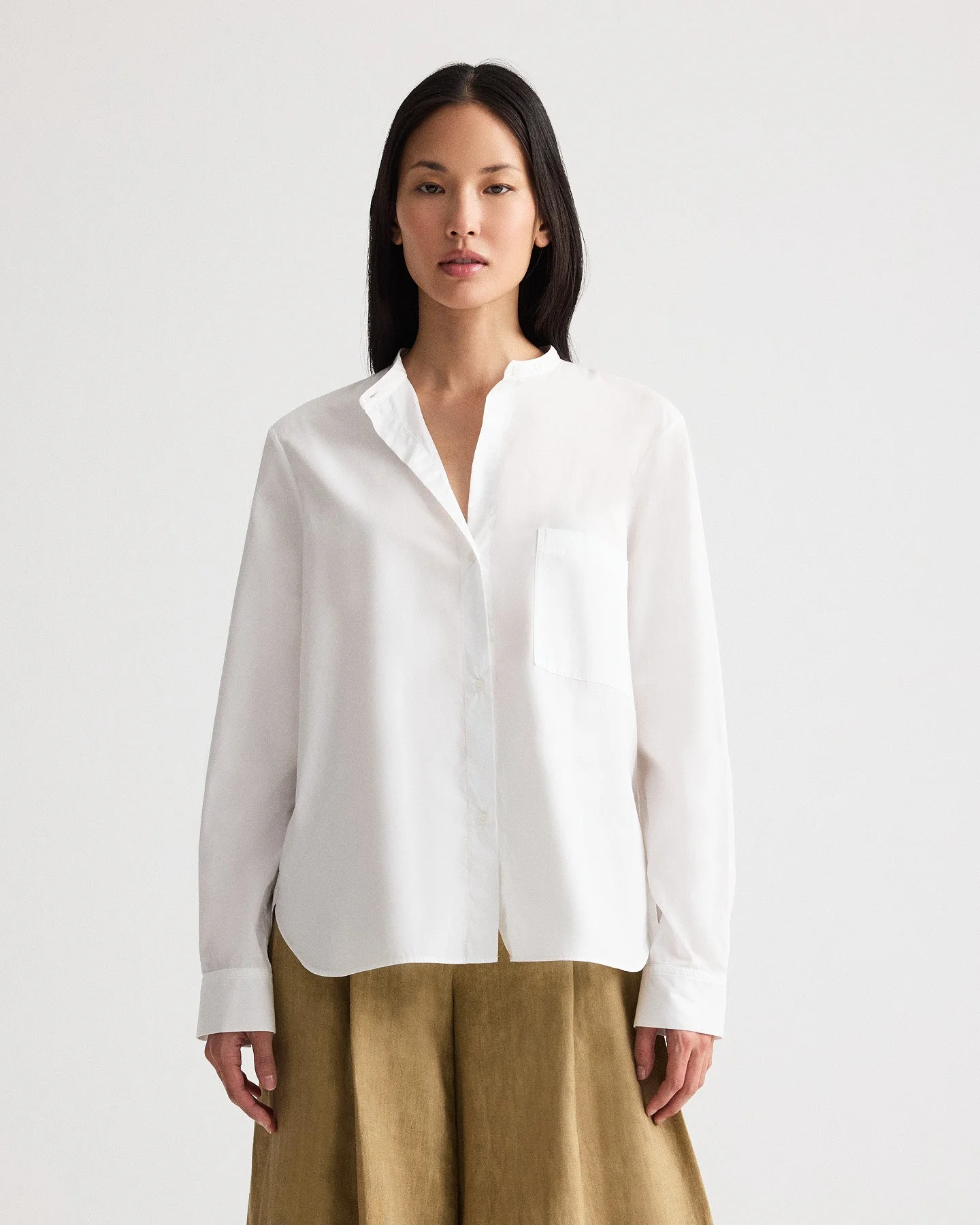 TWP - Tied Down Shirt in Superfine Cotton Shirting