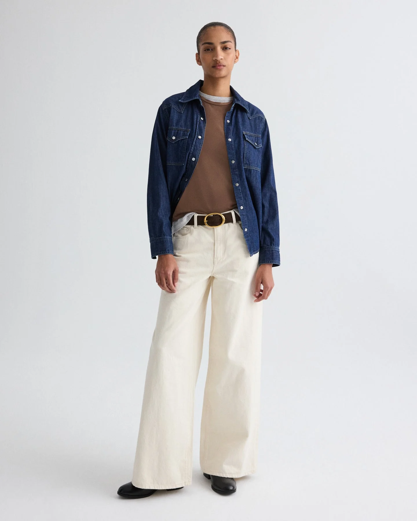 TWP - Tiny Dancer Jean in Natural Denim - Image 5