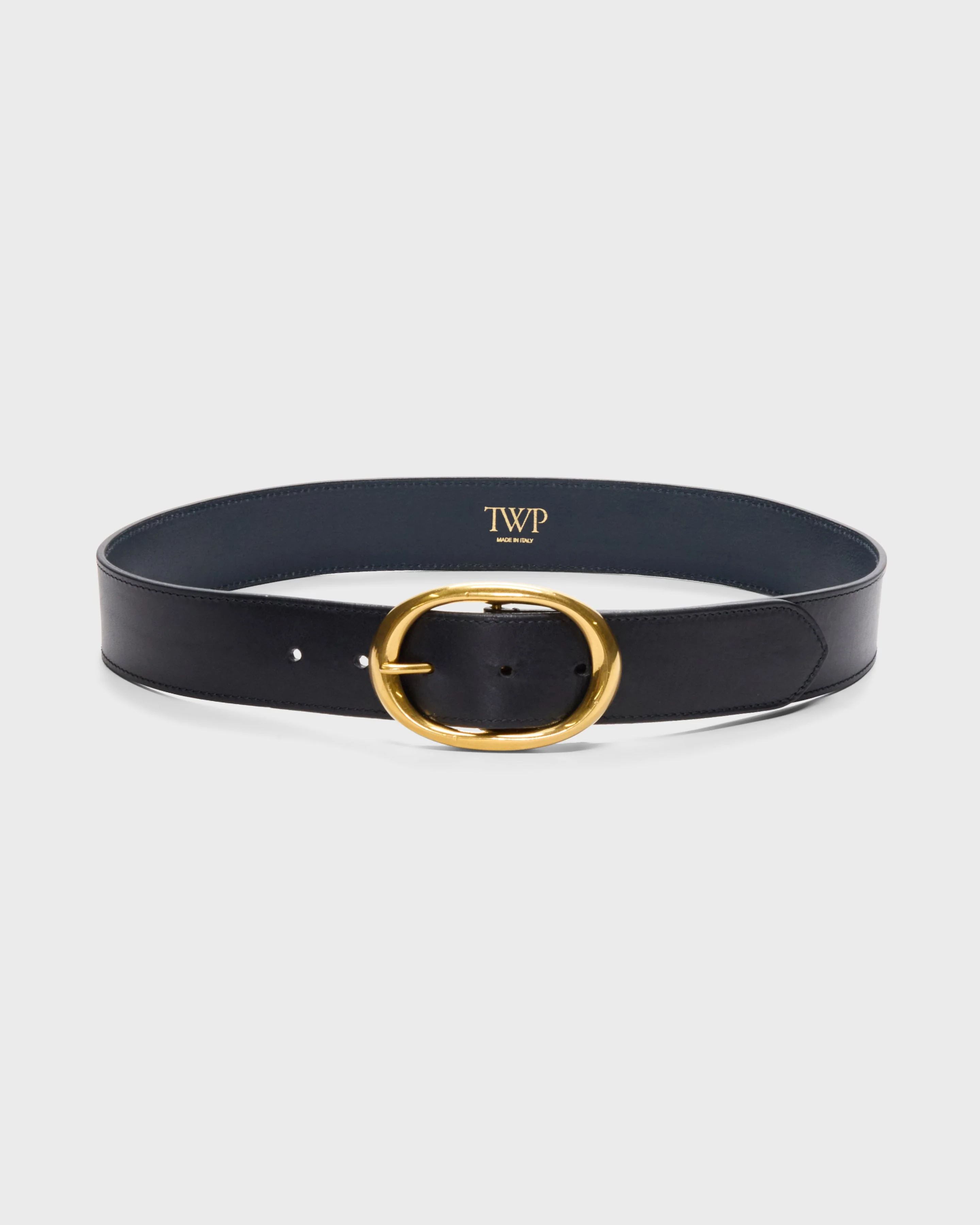 TWP - Wide Belt in Vachetta Leather