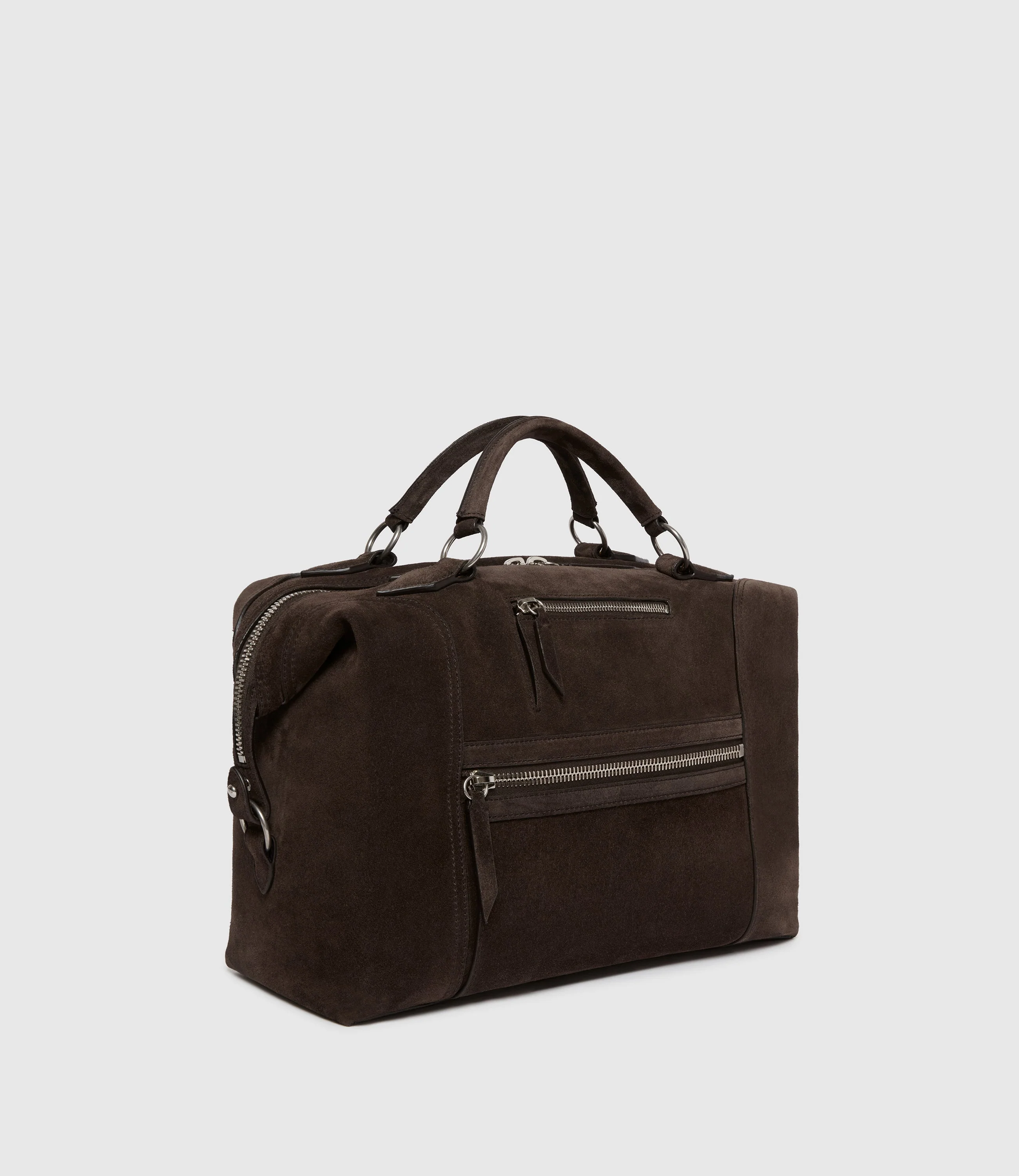 Metier - Vagabond Messenger Suede Chocolate - Image 2