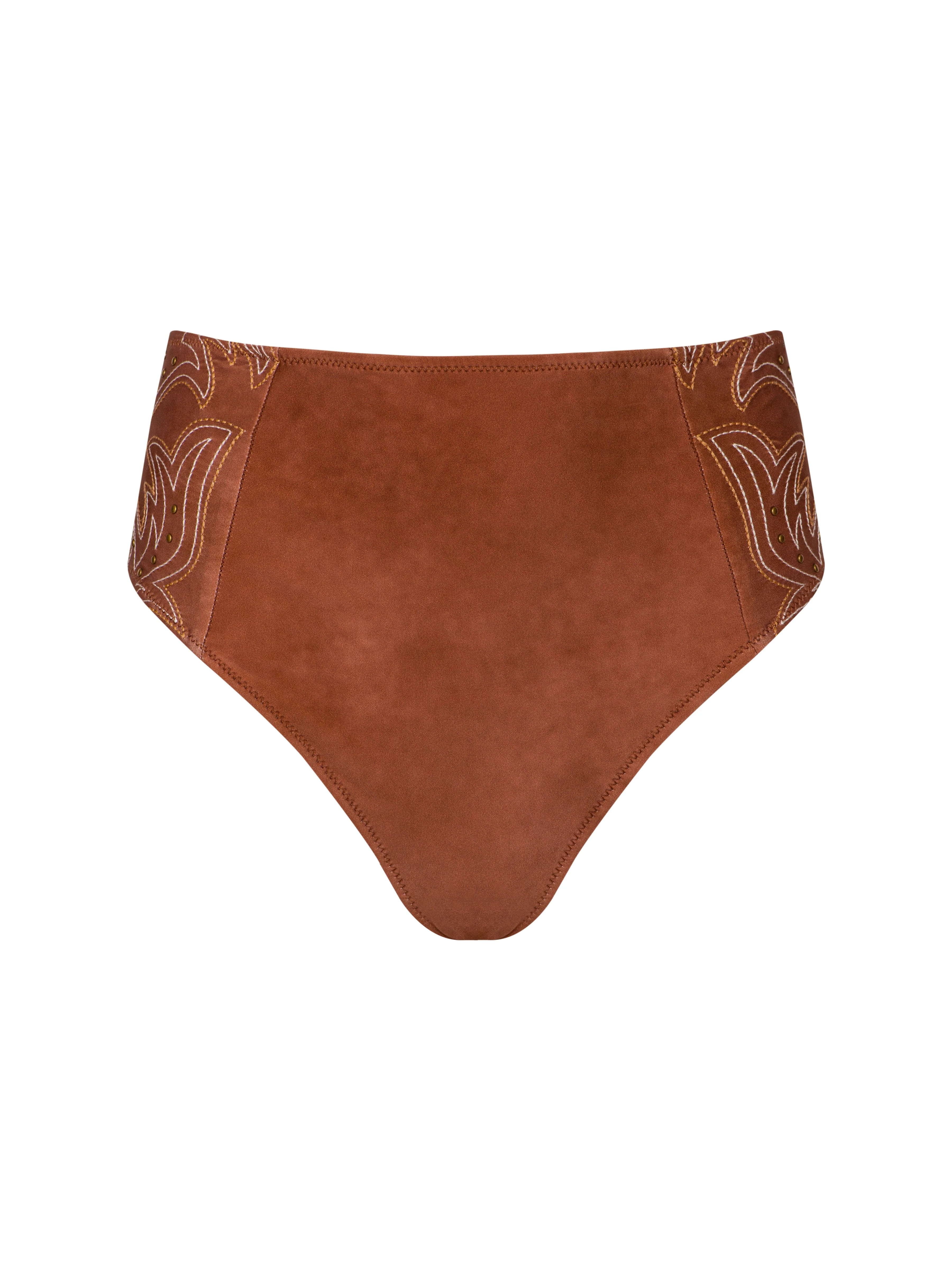 L'AGENCE - Vanessa High - Waisted Bikini Bottom - Image 7