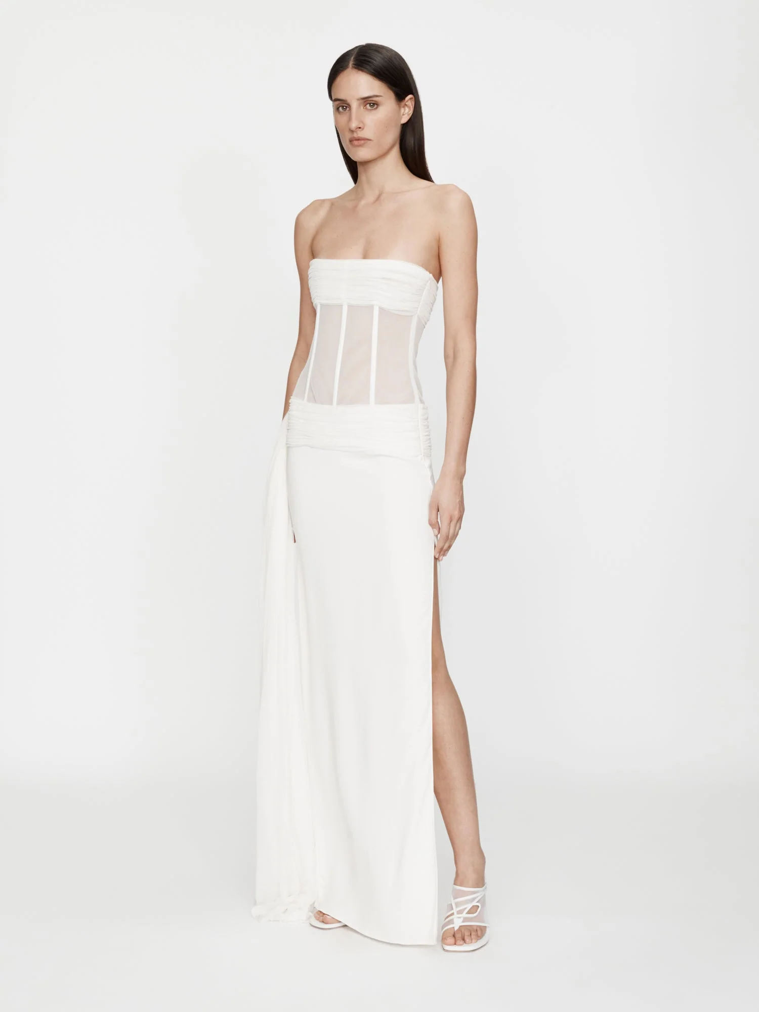 Christopher Esber - Veiled Corset Dress - Image 3