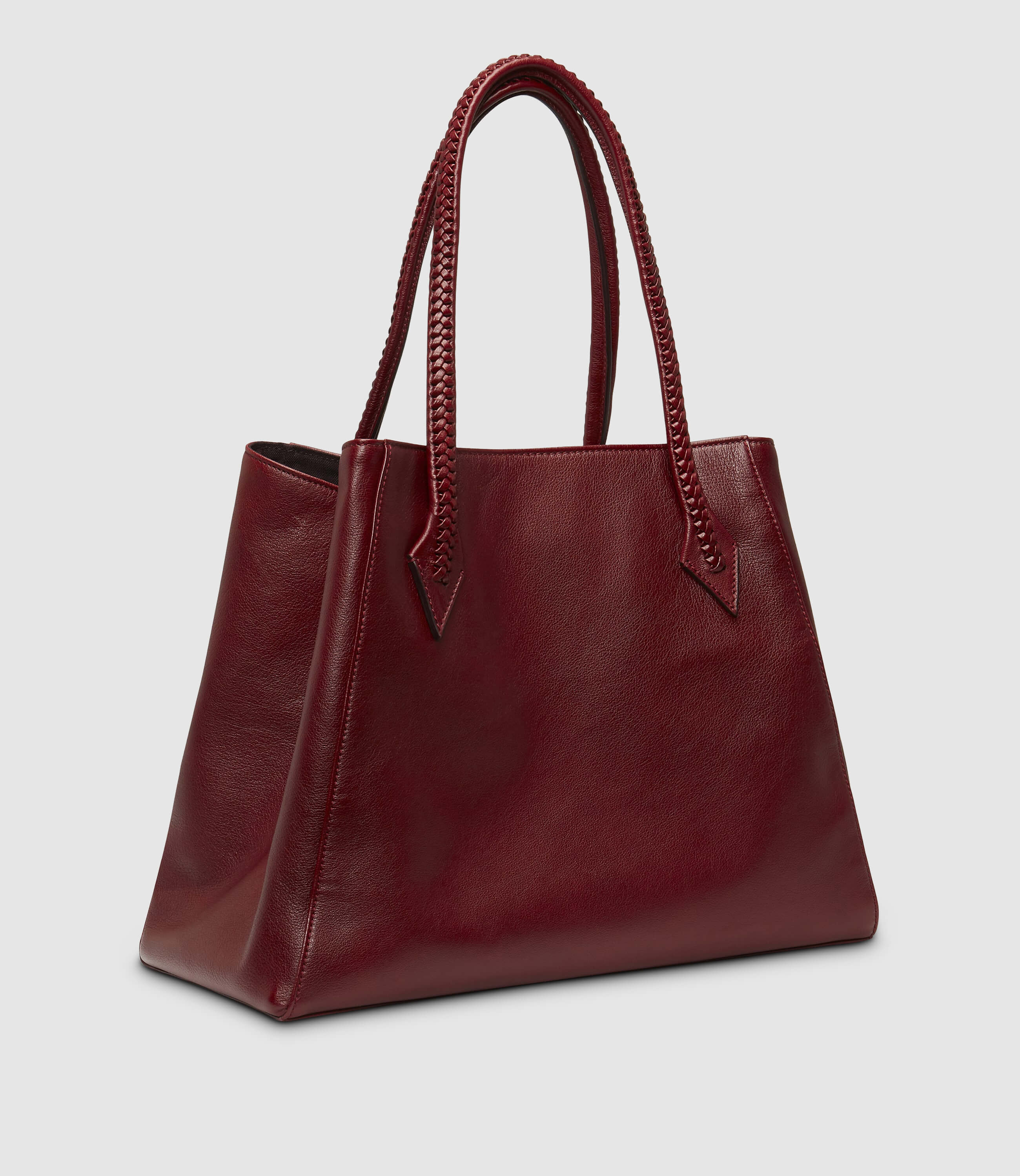 Metier - Vérité Collapsible Cabas Buffalo Dark Cherry - Image 2