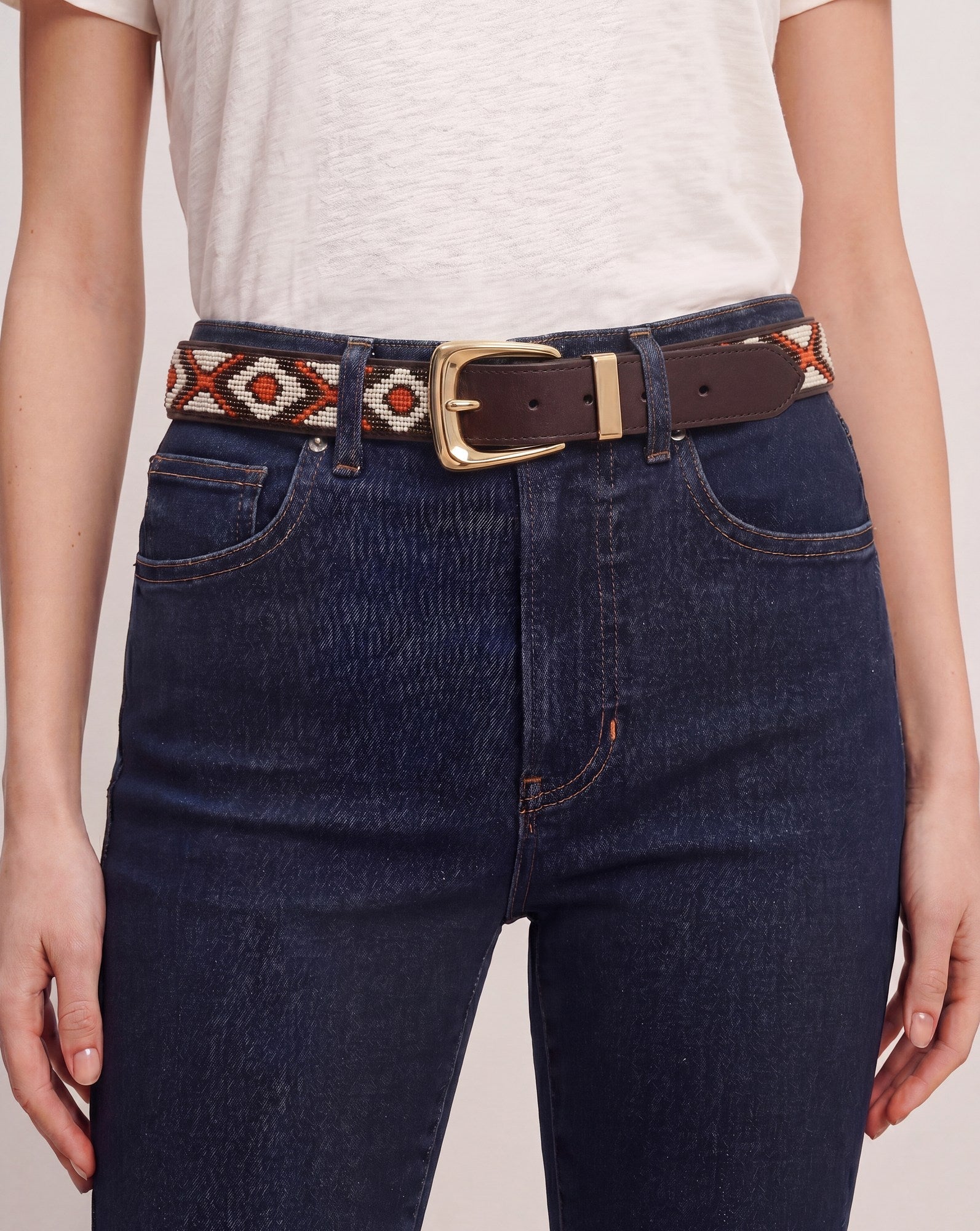 Veronica Beard - Arch Beaded Belt - Image 2