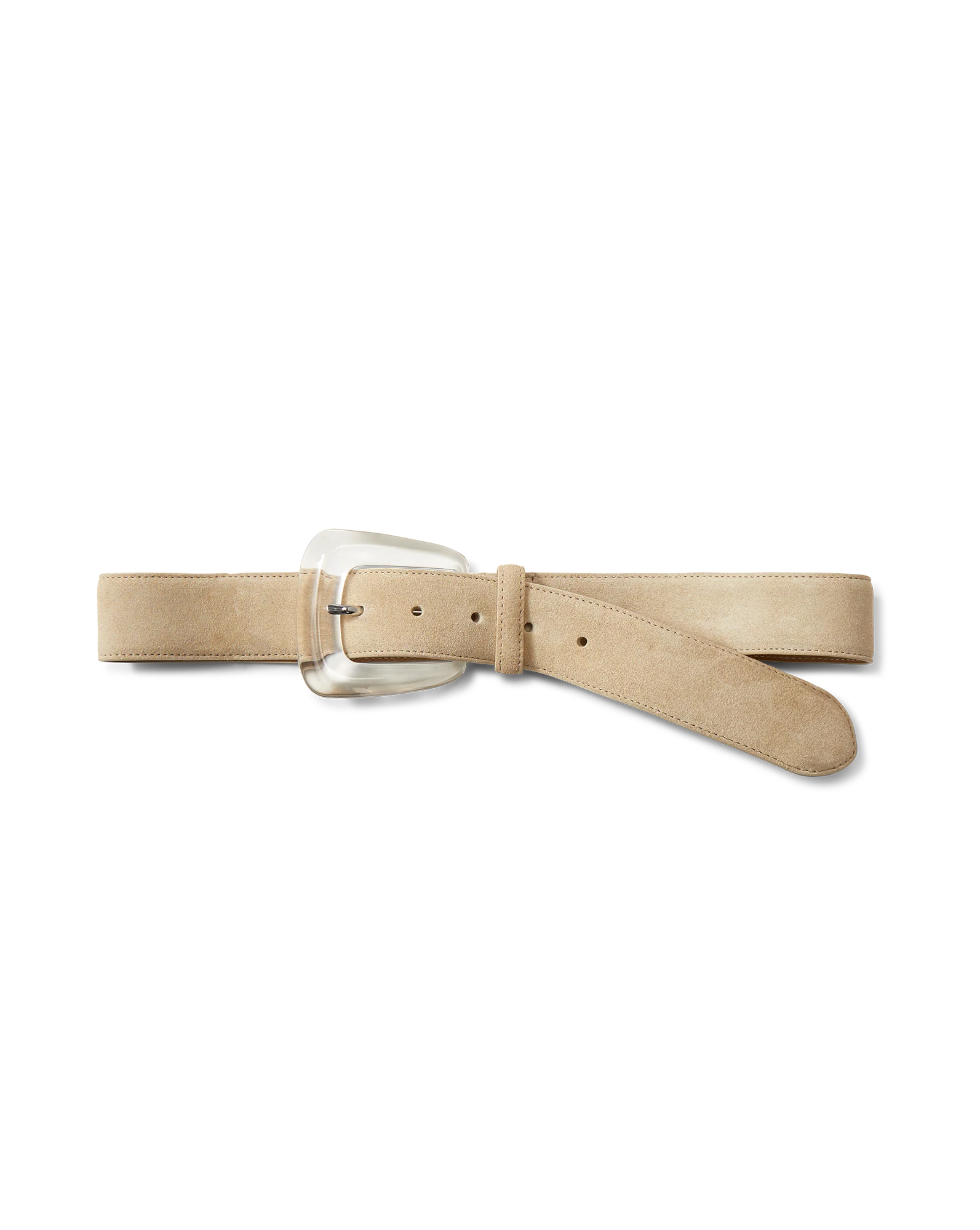 Veronica Beard - Arch Resin - Buckle Suede Belt - Image 4
