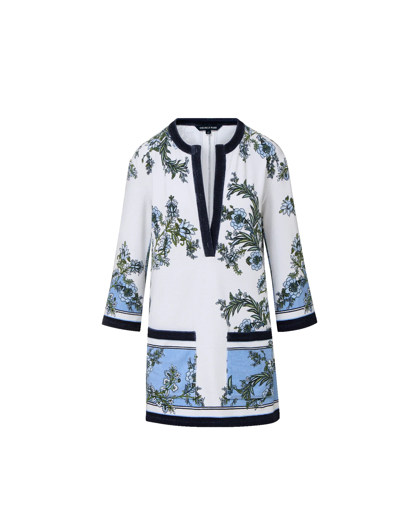 Veronica Beard - Briarcliff Terry Tunic Dress - Image 6