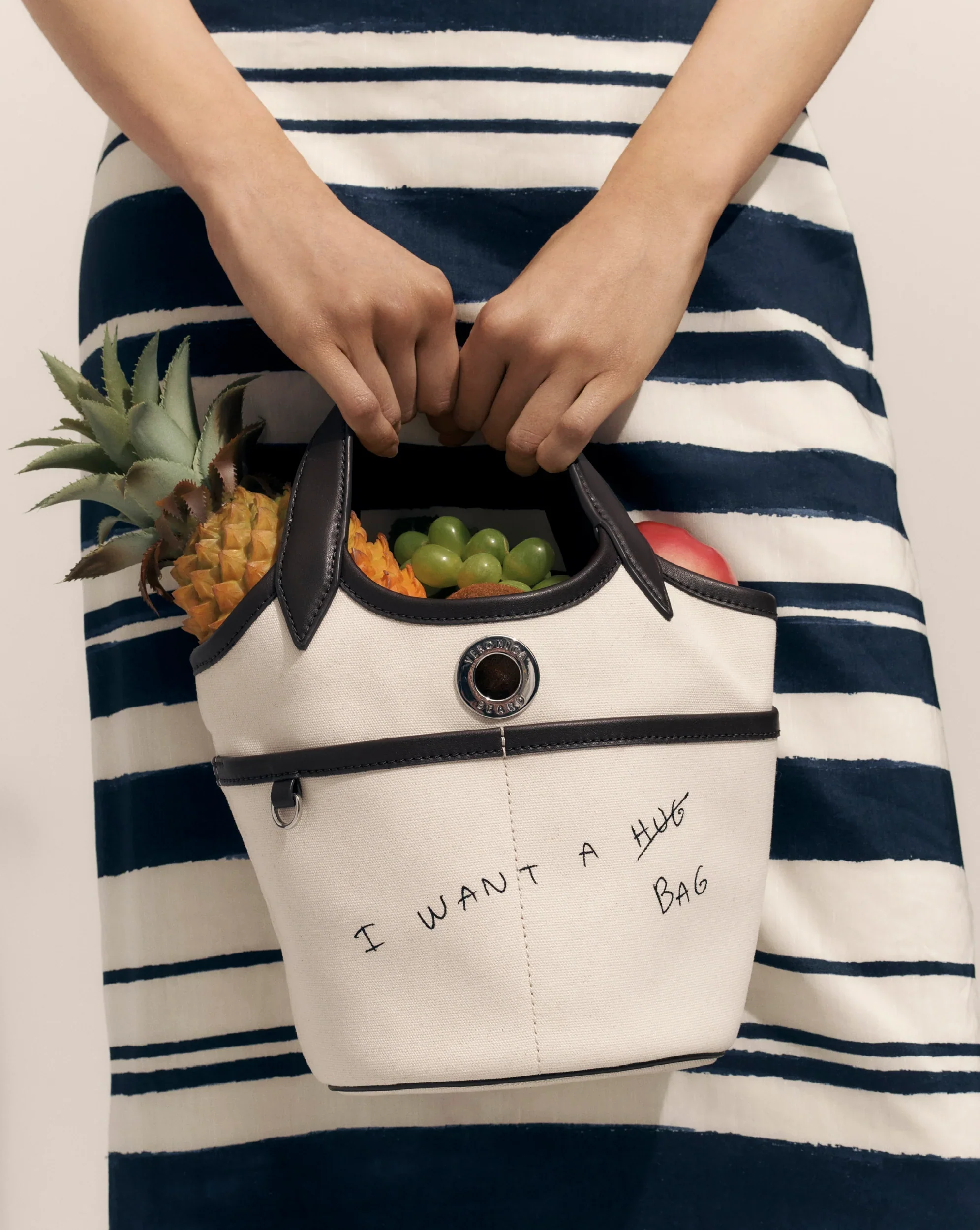 Veronica Beard - Canvas Printed Anchor Bag - Image 8