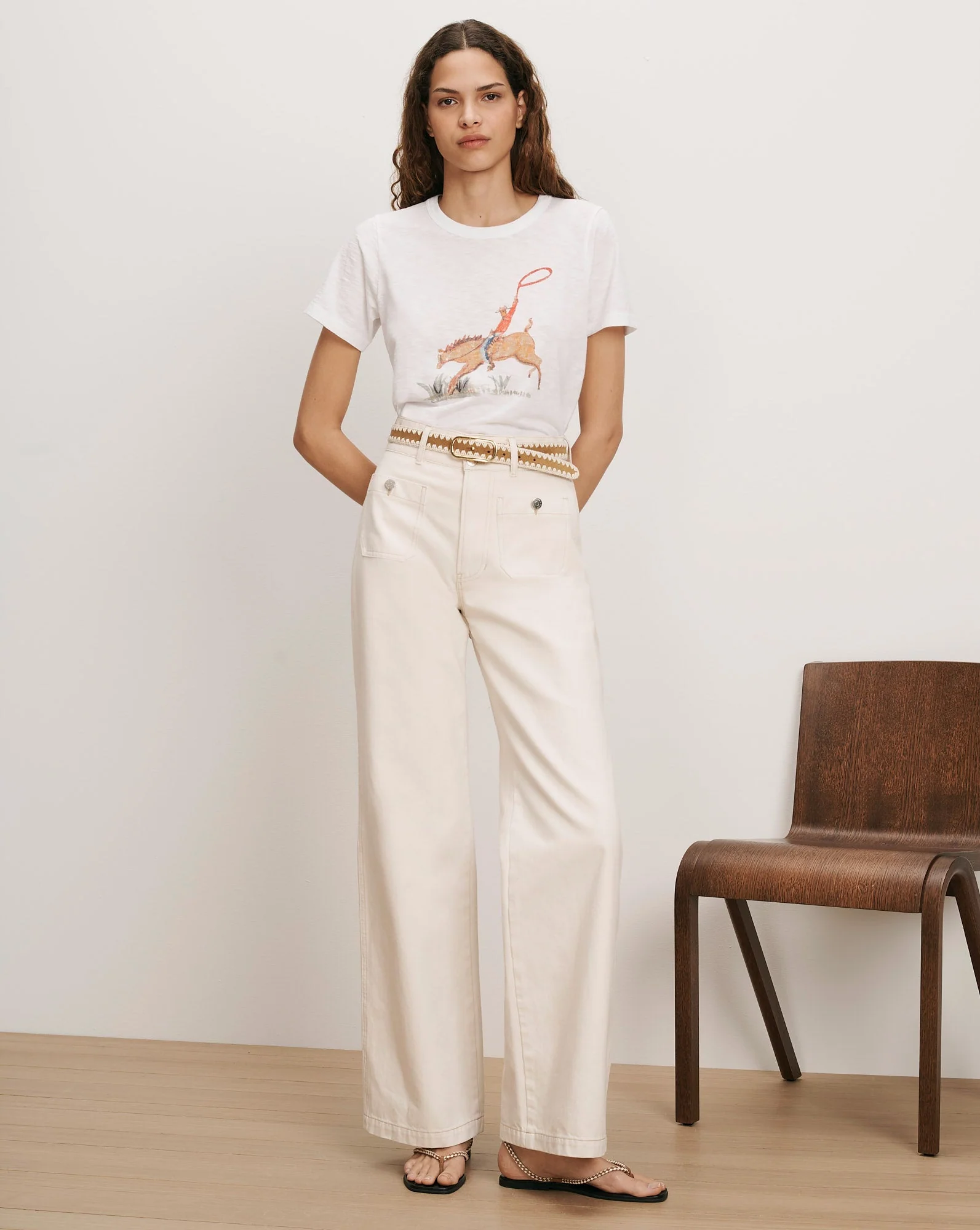 Veronica Beard - Carla Crewneck T - Shirt - Image 2