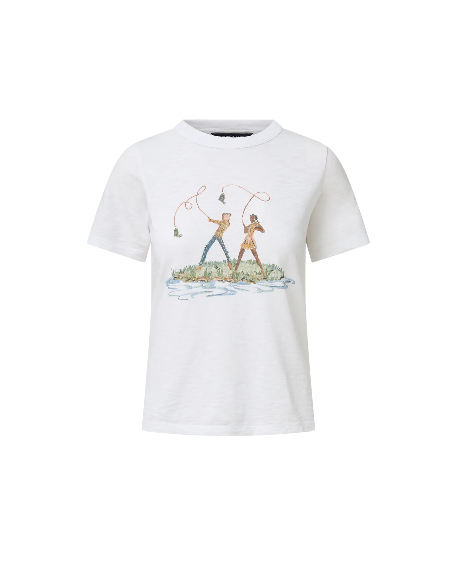 Veronica Beard - Carla Crewneck T - Shirt - Image 6
