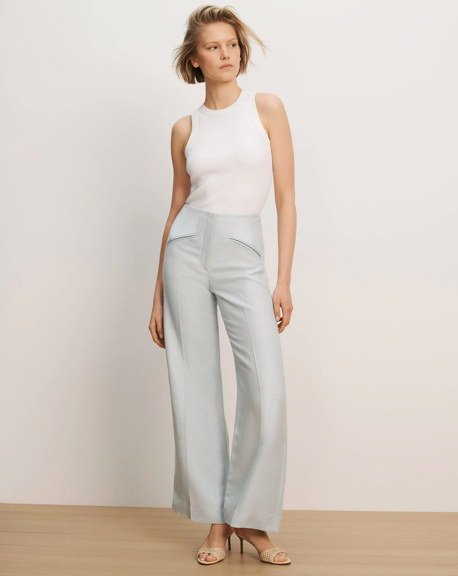 Veronica Beard - Cassidee Wide - Leg Pant