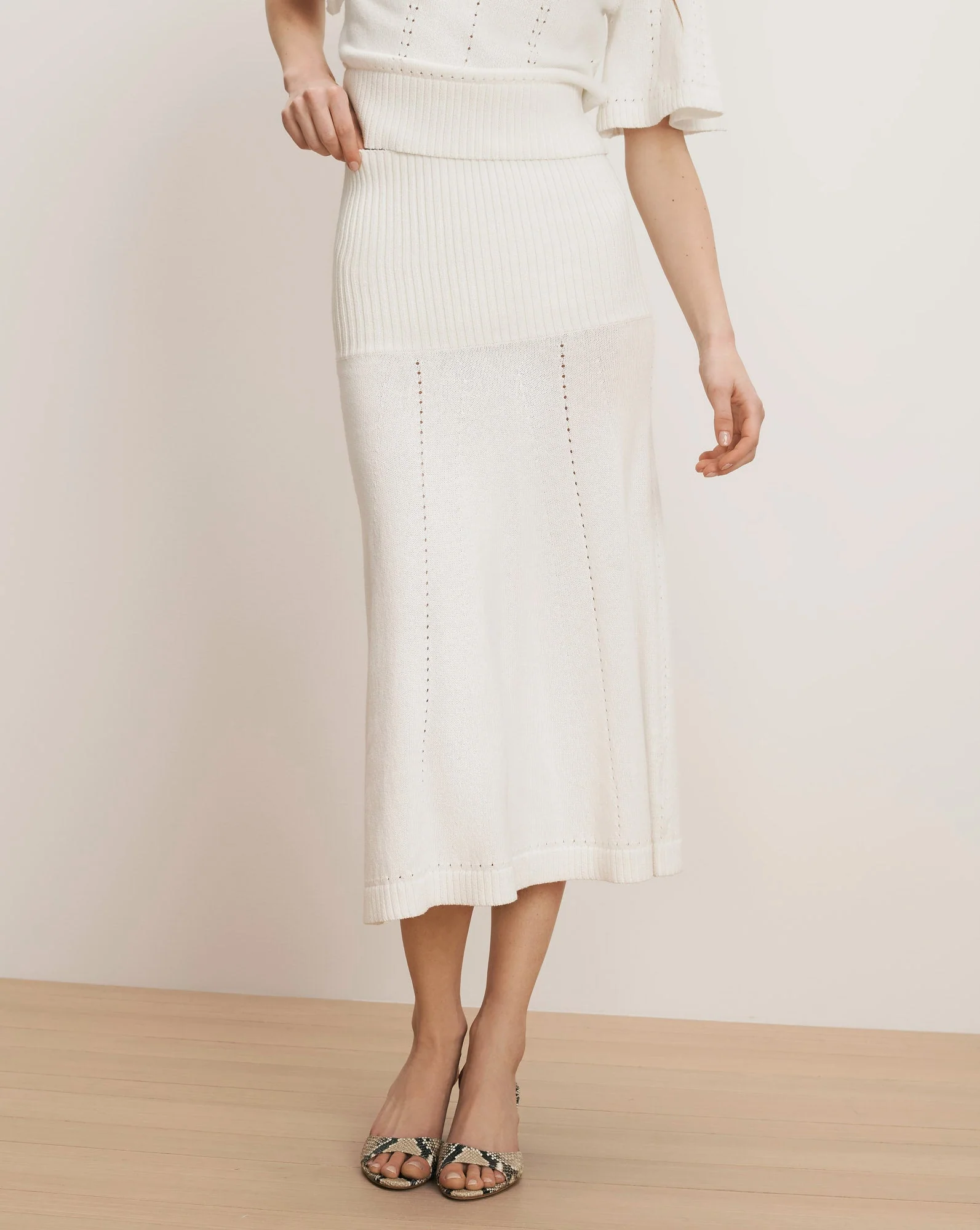 Veronica Beard - Cazian Knit Midi Skirt - Image 2