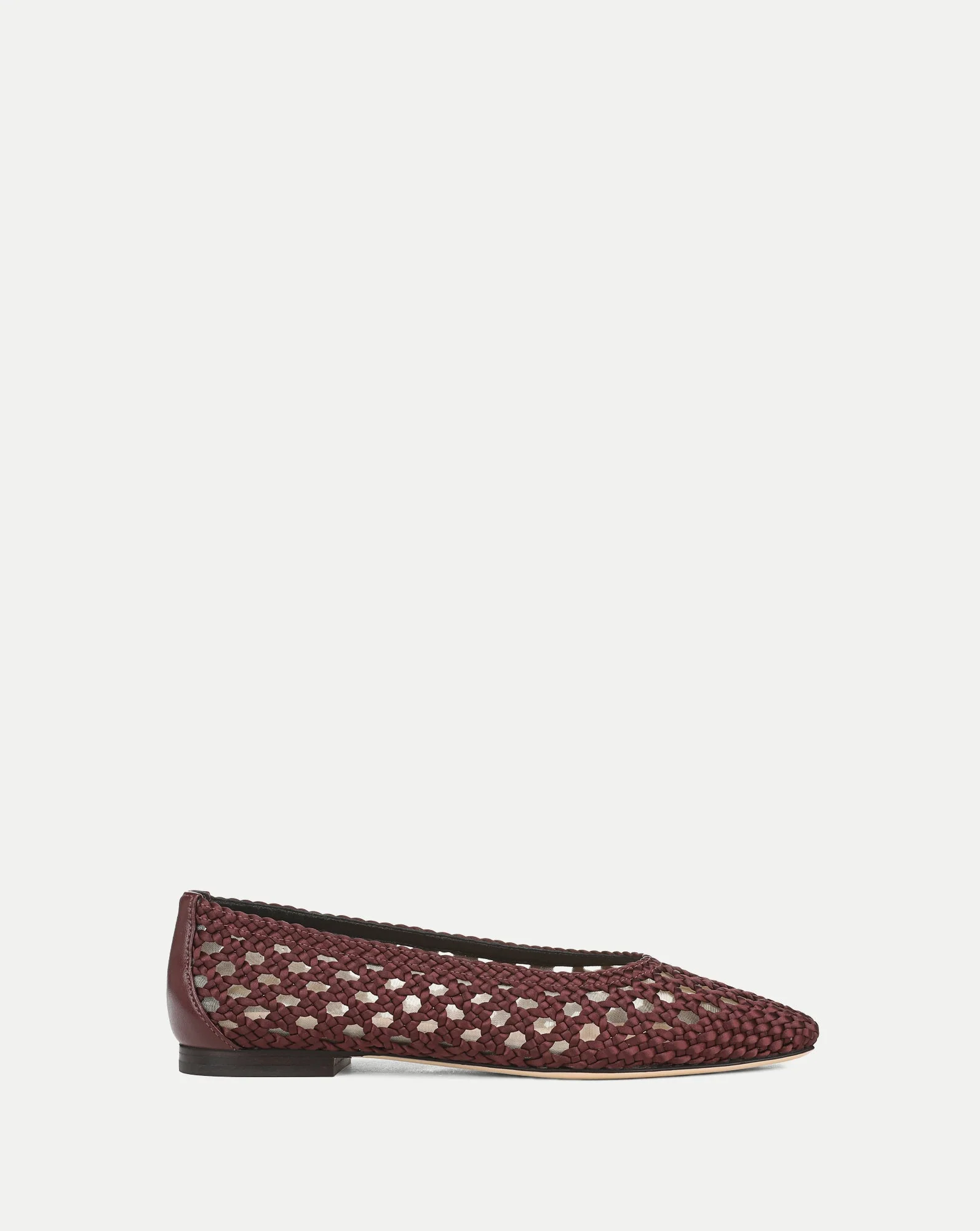 Veronica Beard - Cienna Woven Satin Flat