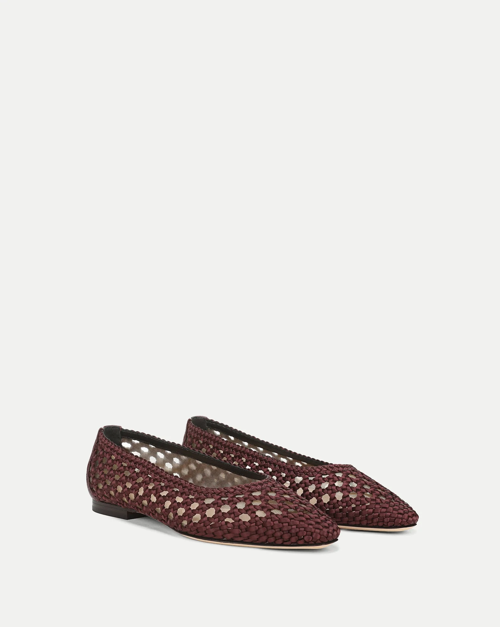 Veronica Beard - Cienna Woven Satin Flat - Image 2