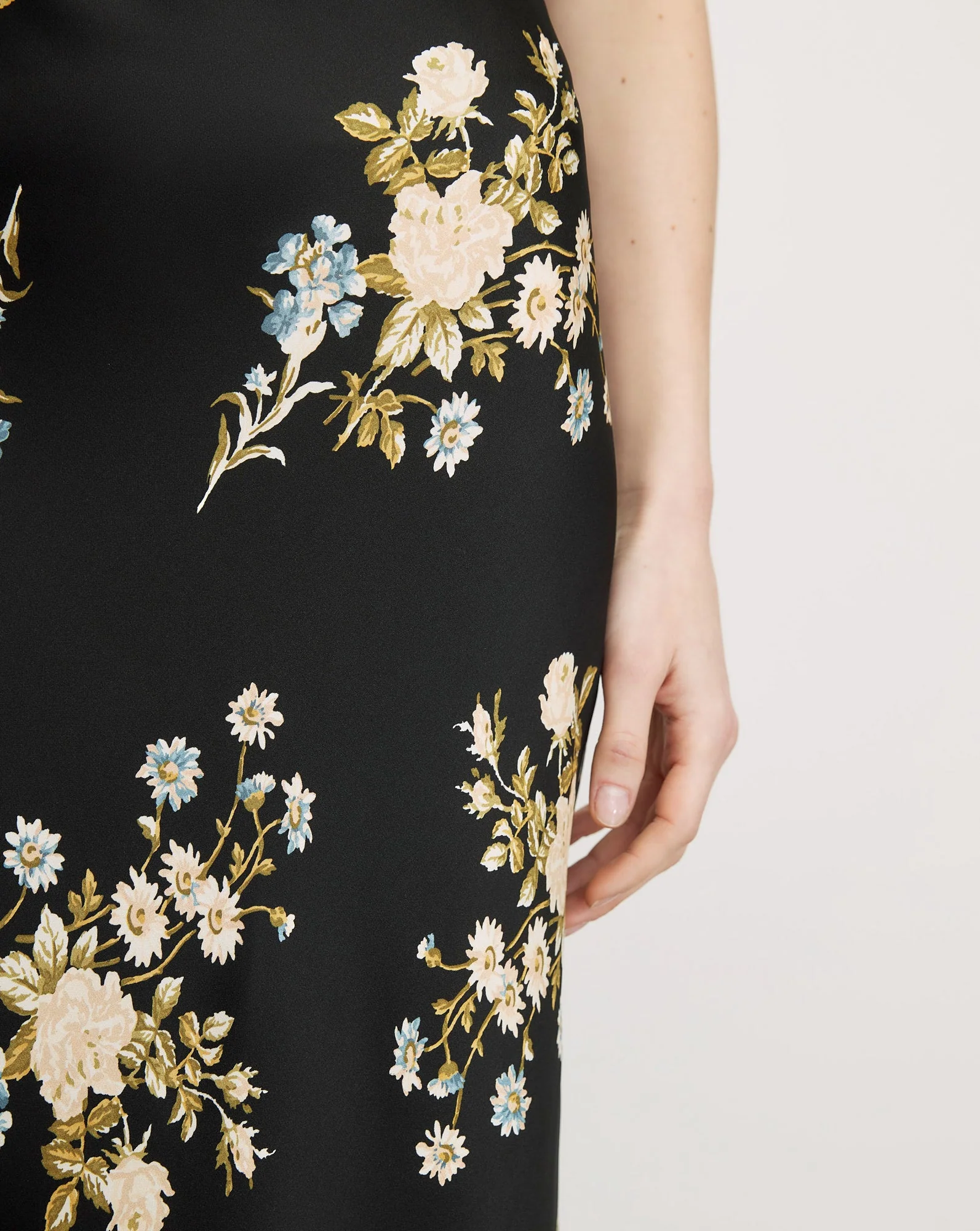 Veronica Beard - Clover Floral Midi Skirt - Image 6