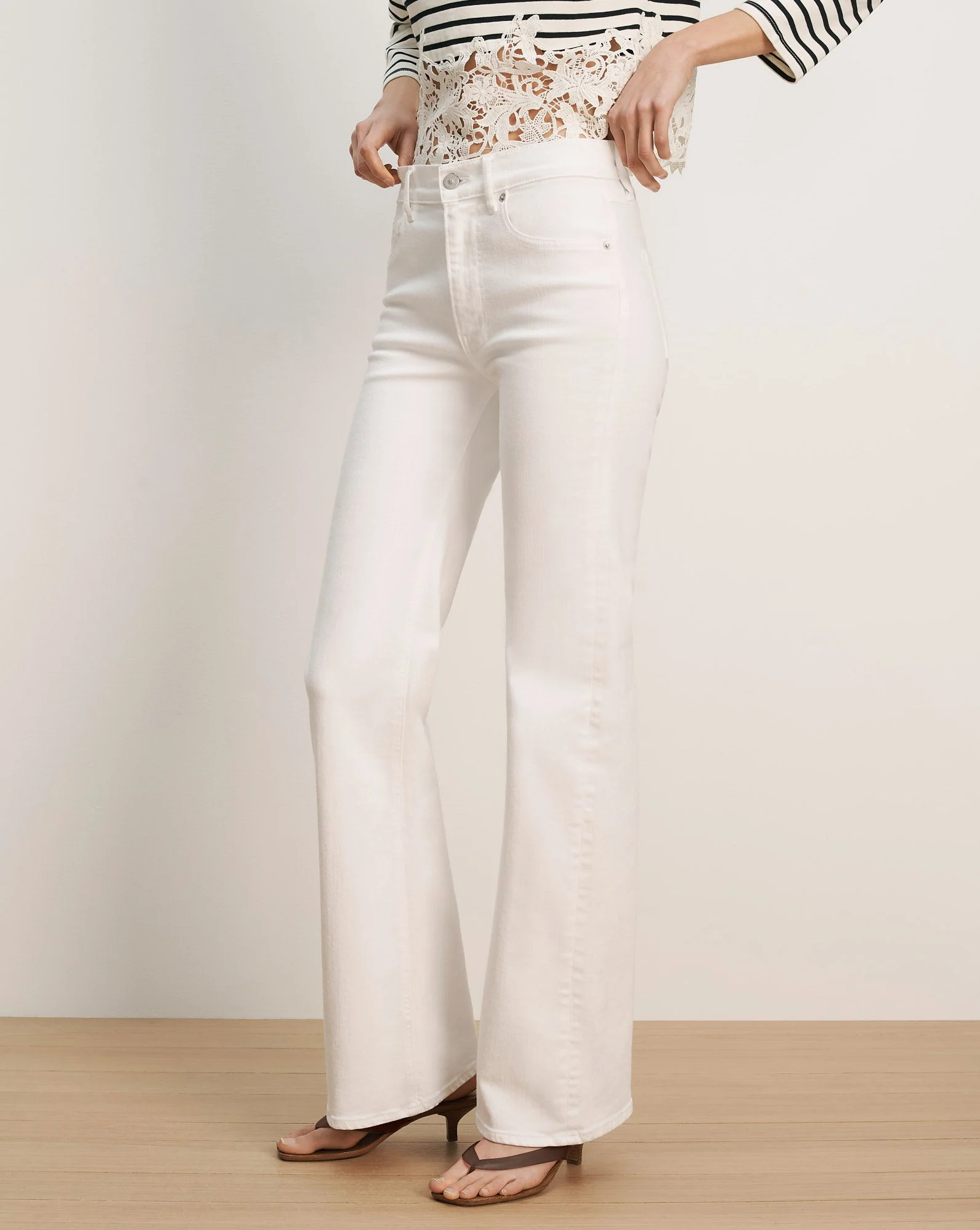 Veronica Beard - Crosbie Slim Wide - Leg Jean - Image 2