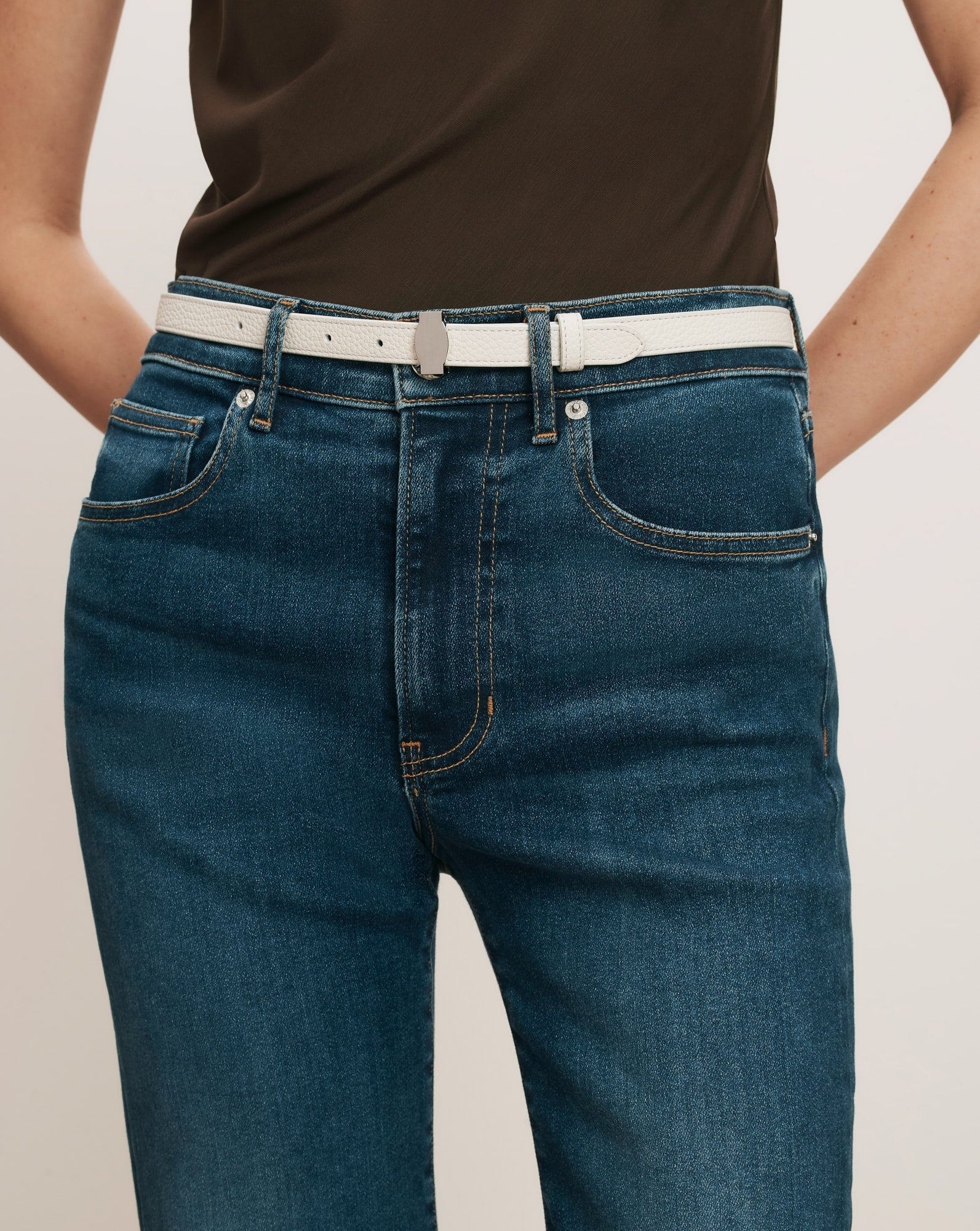 Veronica Beard - Dash Leather Belt - Image 2
