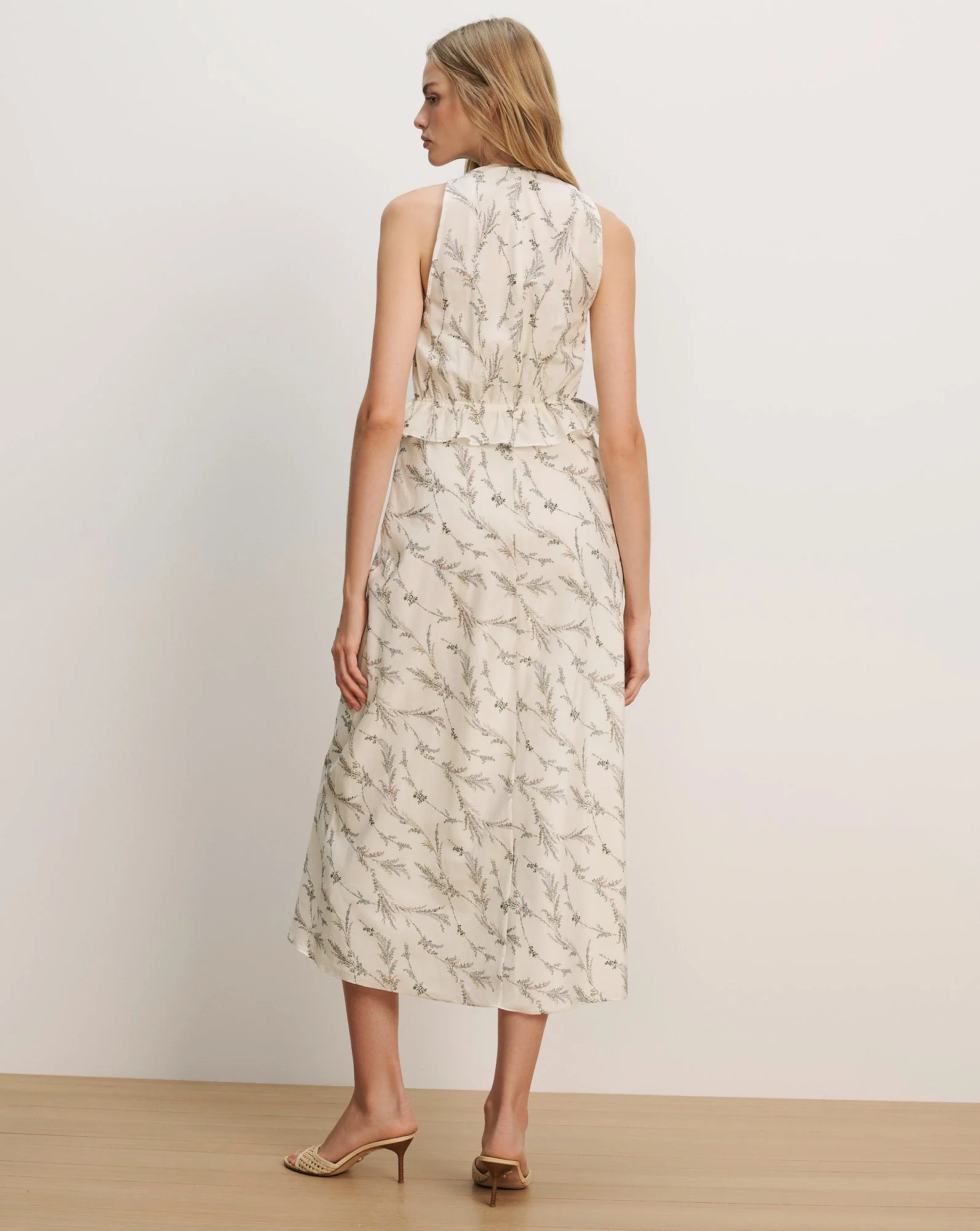 Veronica Beard - Dominick Floral Midi Dress - Image 4