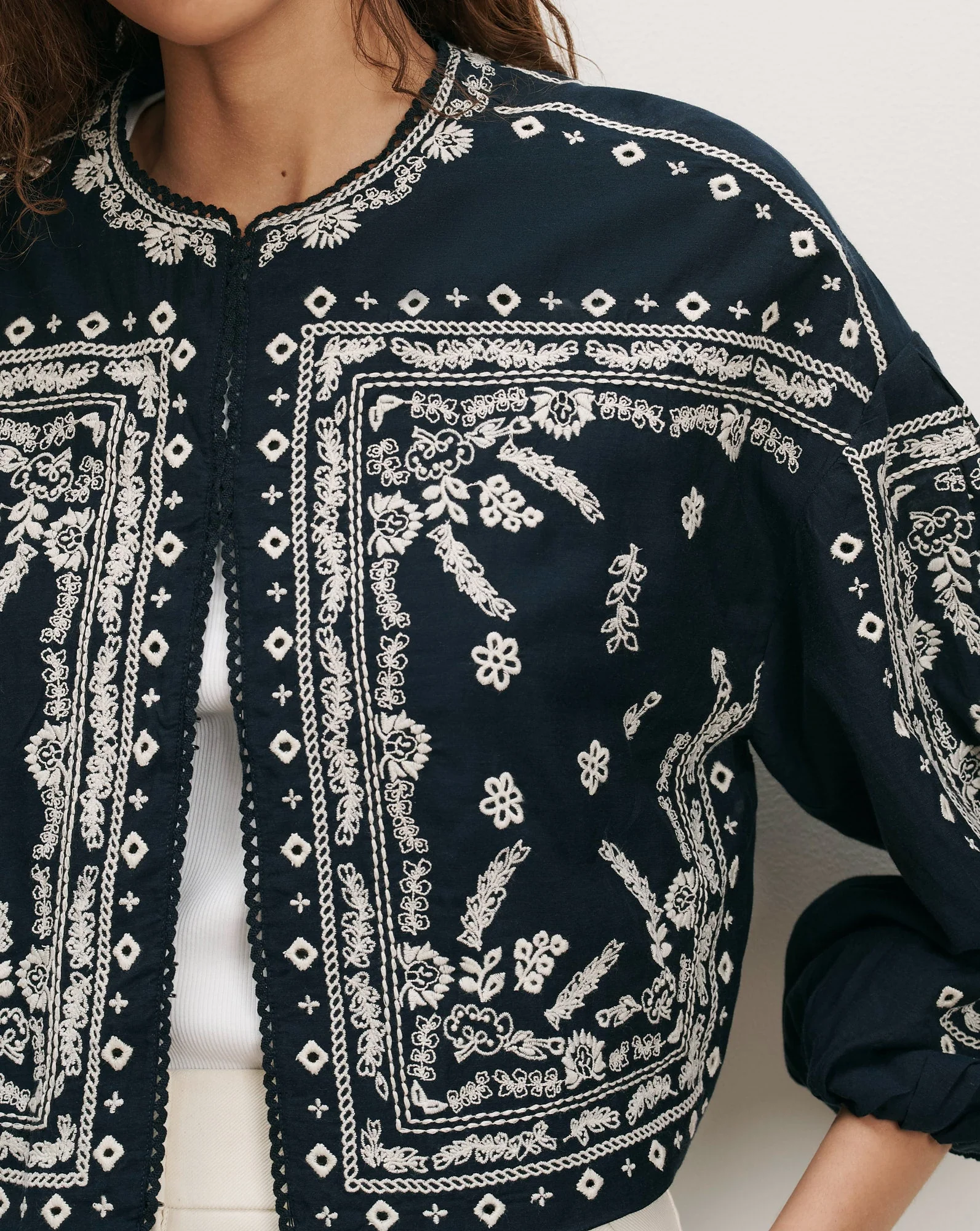 Veronica Beard - Drake Embroidered Jacket - Image 4