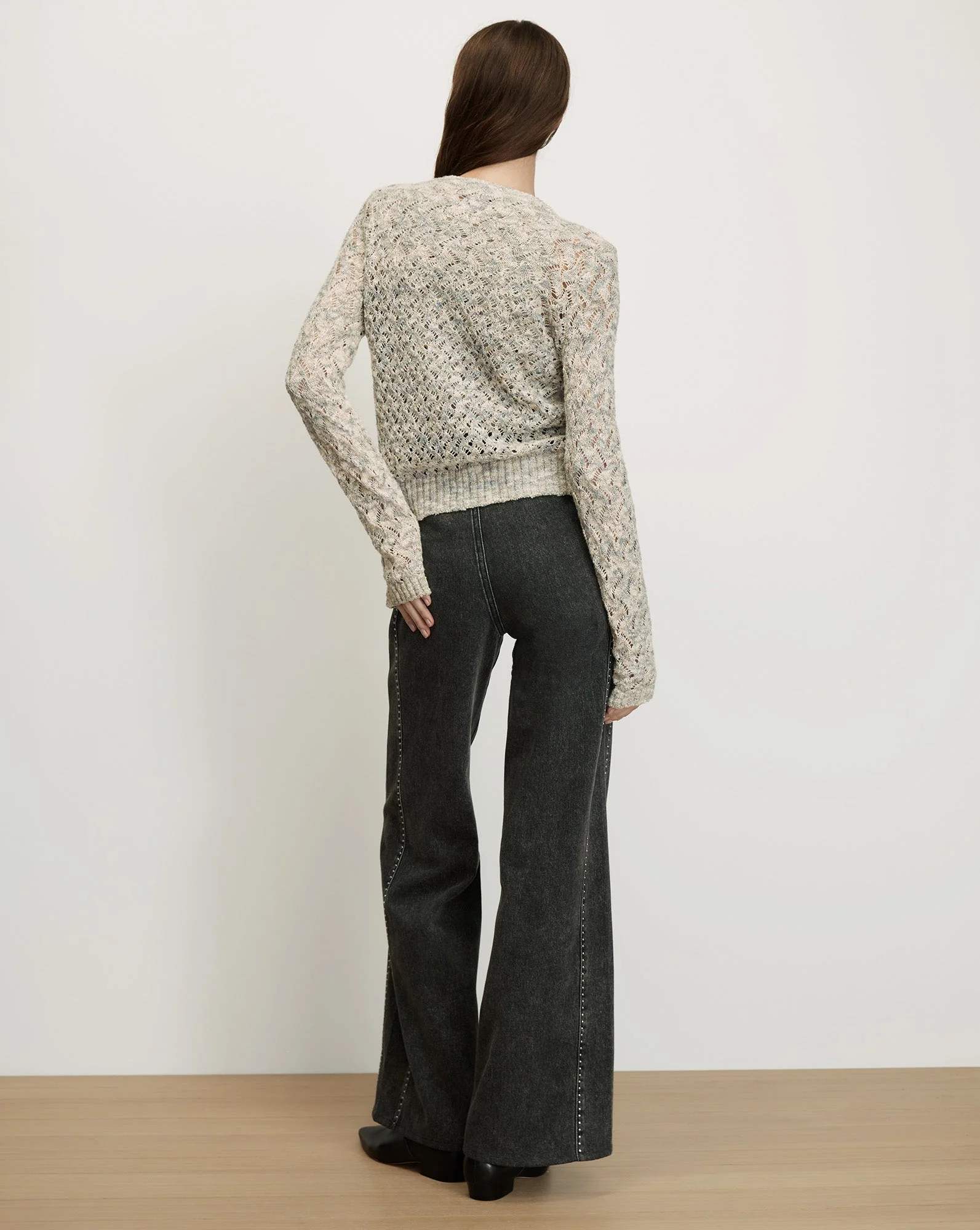 Veronica Beard - Drummond Pointelle Cardigan - Image 4