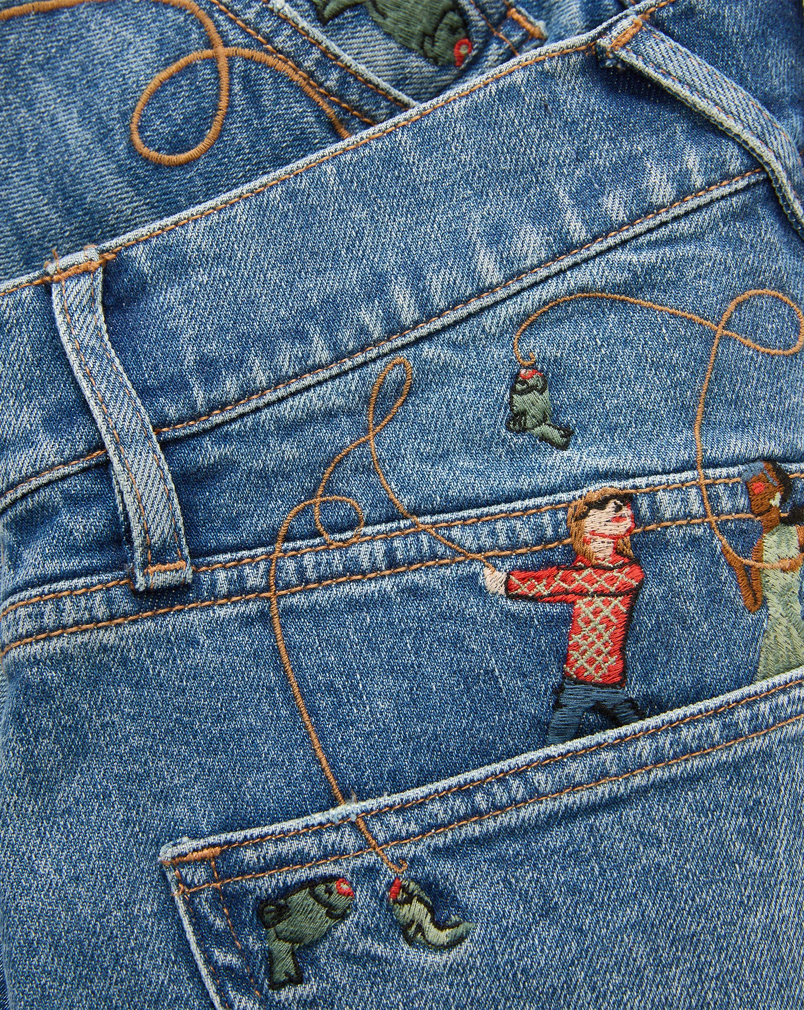 Veronica Beard - Elijah Denim Short - Image 4