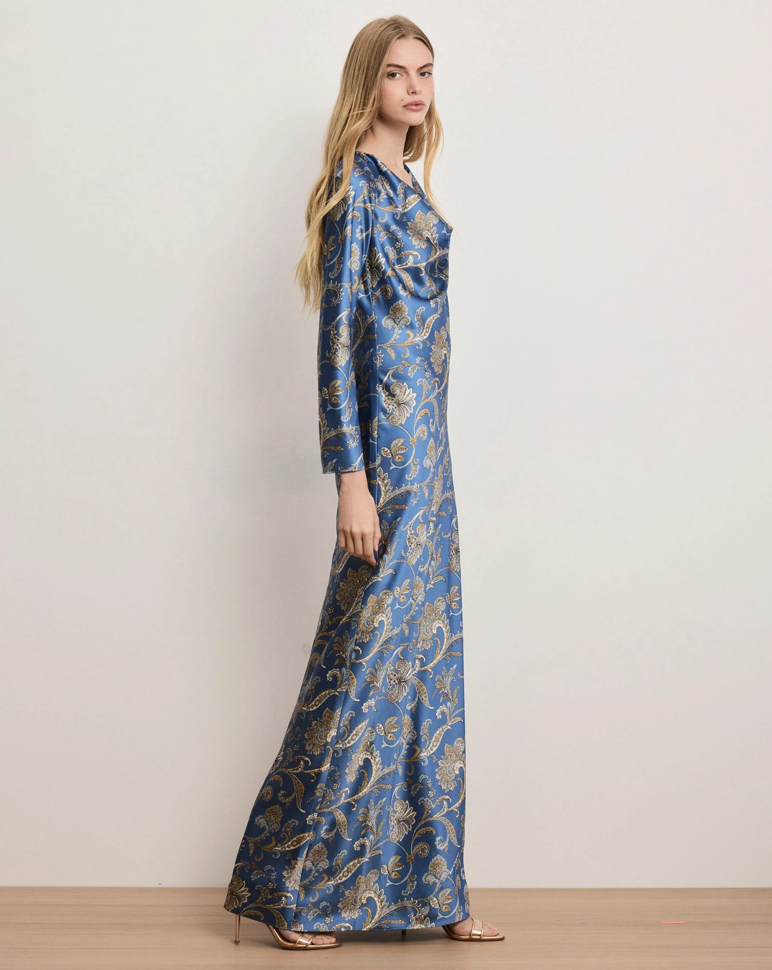 Veronica Beard - Ember Silk - Blend Maxi Dress - Image 2