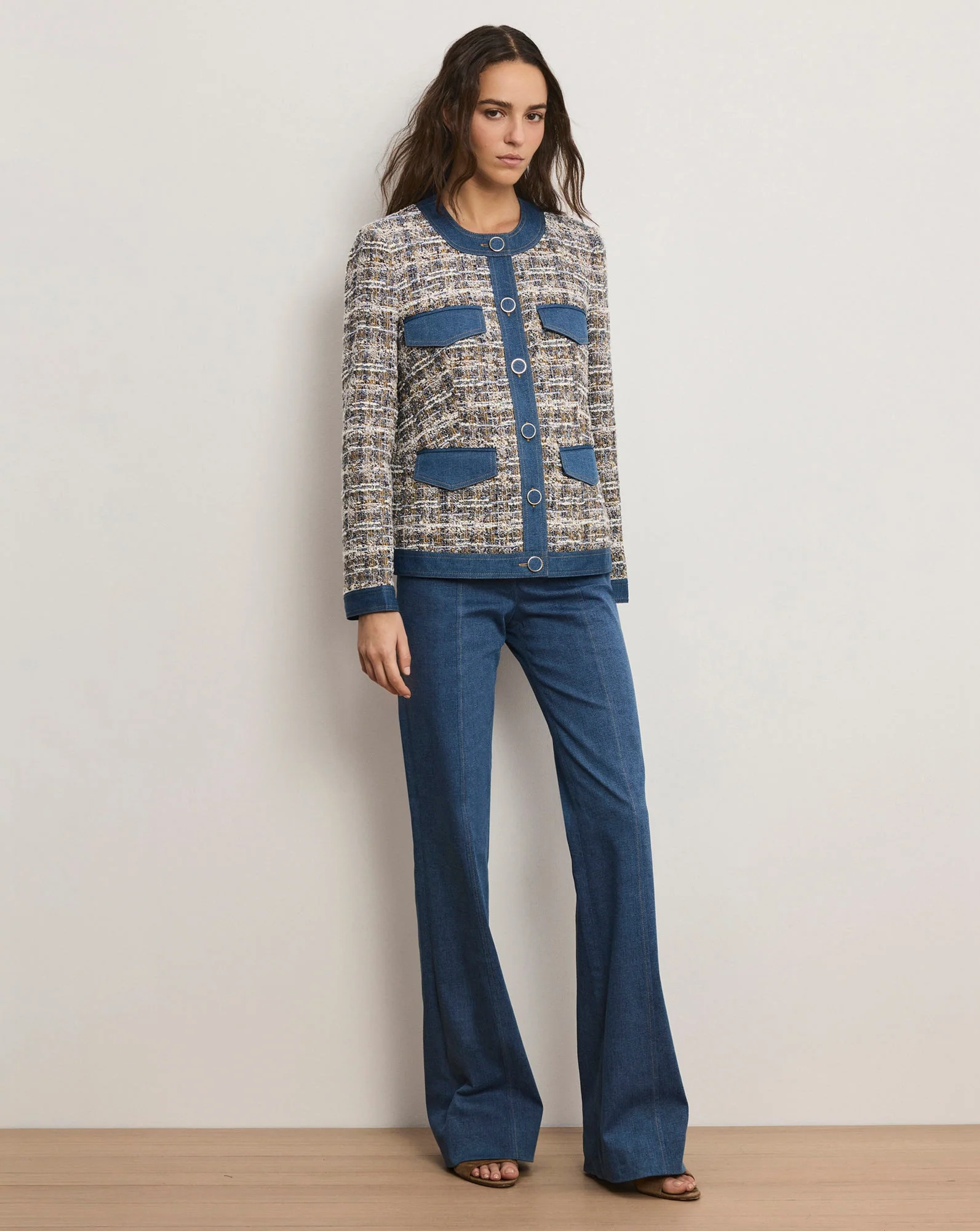 Veronica Beard - Frenkle Denim Pant - Image 7