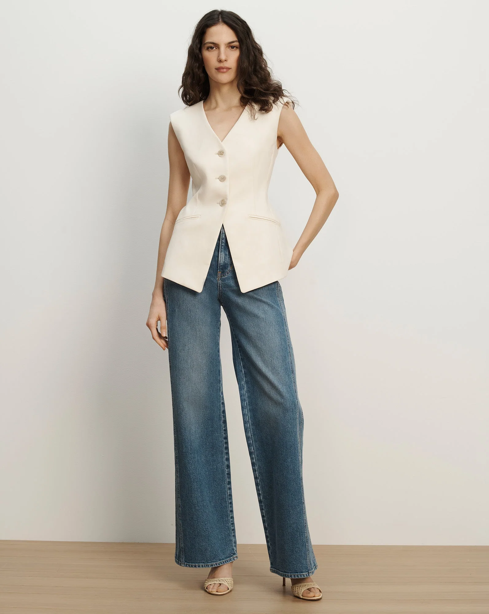 Veronica Beard - Gillson Tailored Vest - Image 2