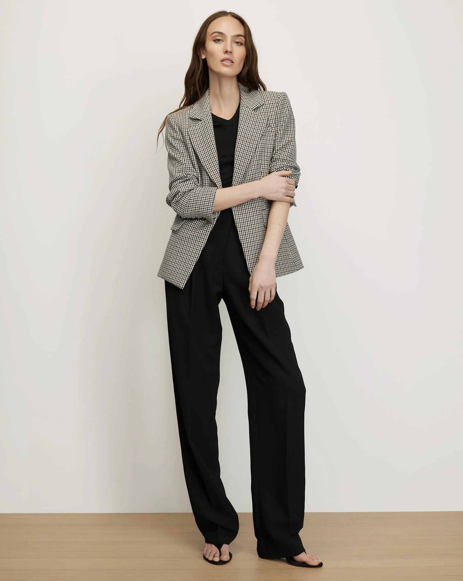 Veronica Beard - Healy Houndstooth Dickey Jacket - Image 2