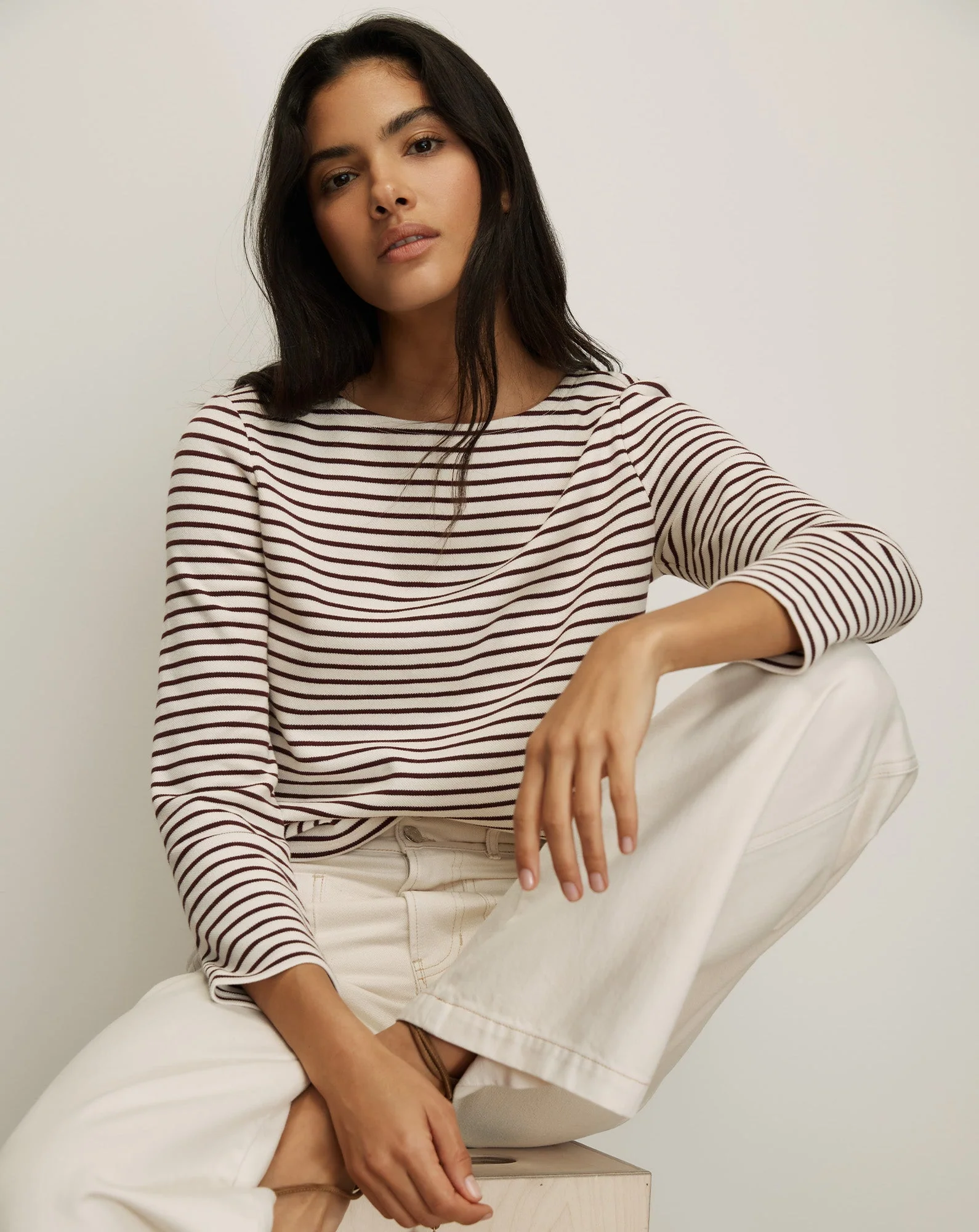 Veronica Beard - Hovey Striped Top