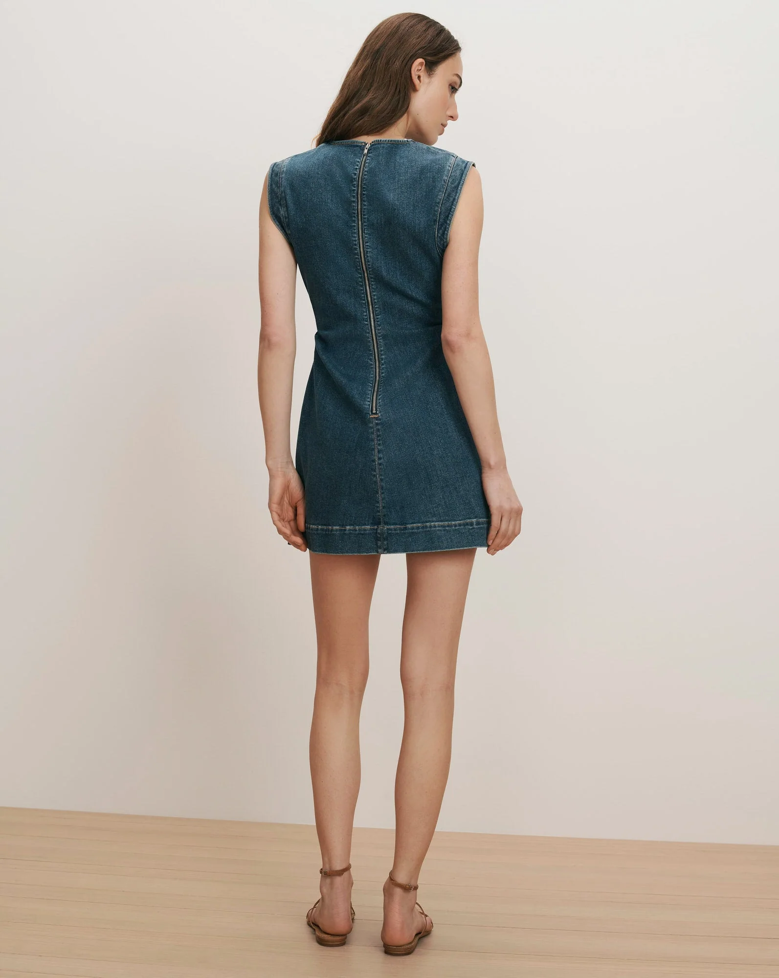 Veronica Beard - Imara Denim Mini Dress - Image 5
