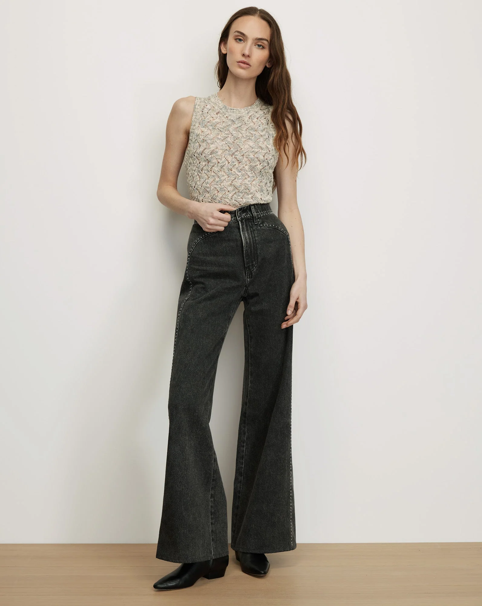 Veronica Beard - Jerrel Cropped Knit Tank Top - Image 2
