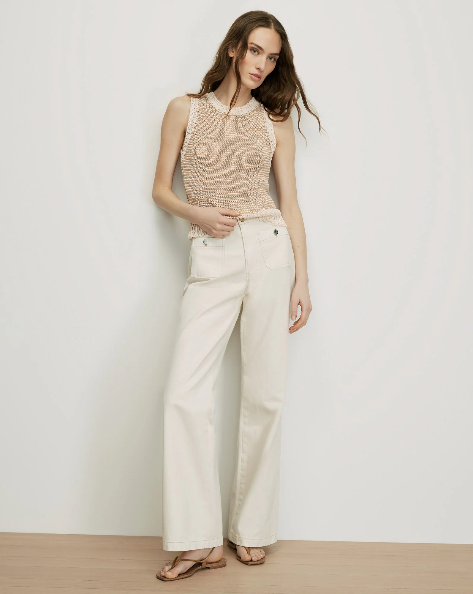 Veronica Beard - Jerrel Cropped Knit Tank Top - Image 2