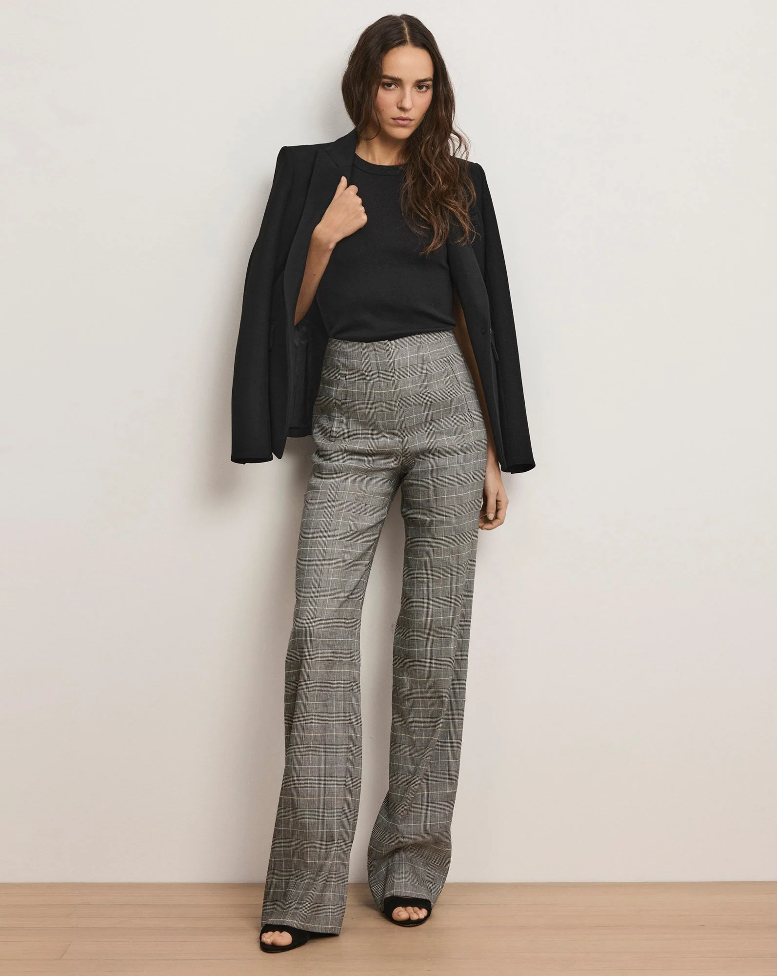 Veronica Beard - Jude Linen Wide - Leg Pant